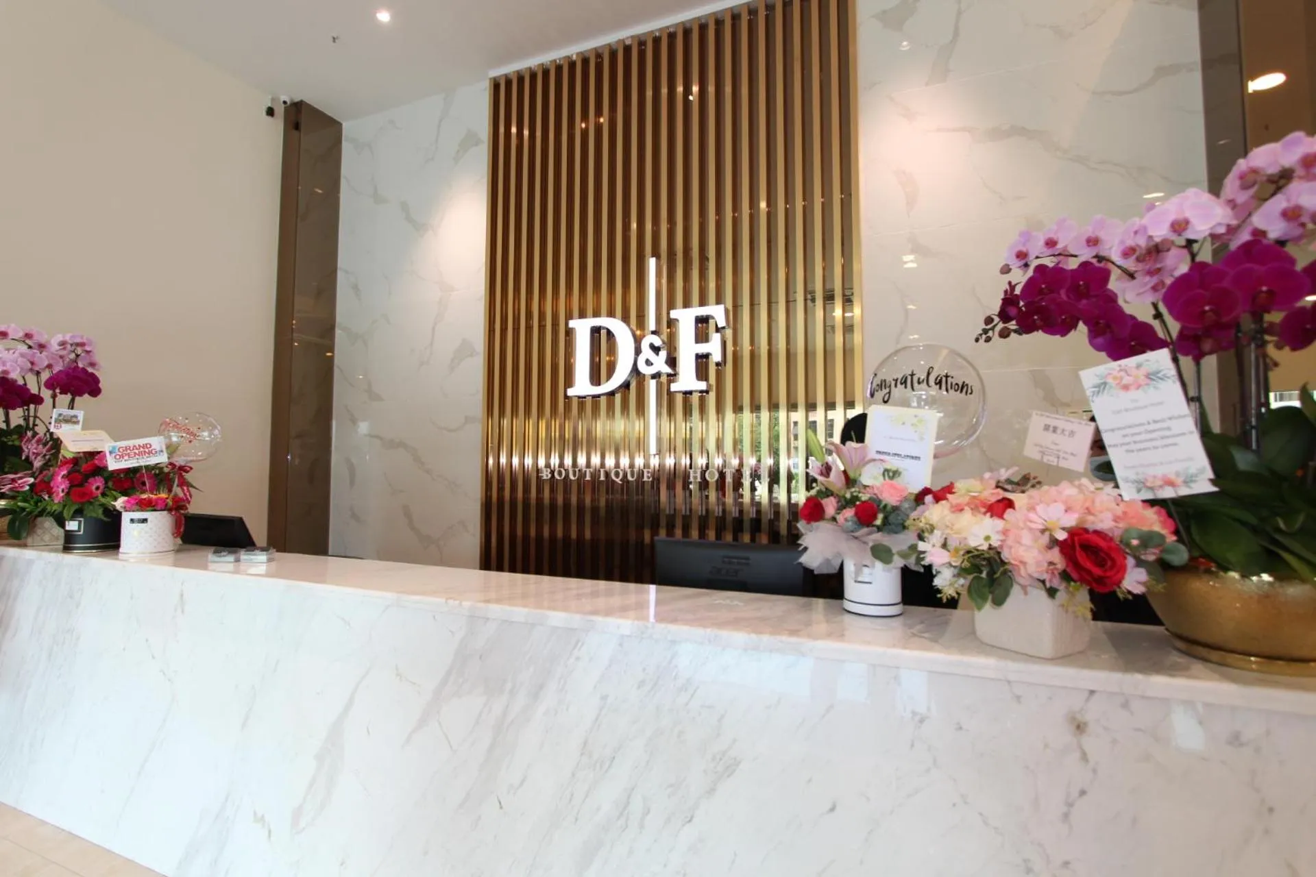 Lobby or reception in D&F BOUTIQUE HOTEL SEREMBAN 2