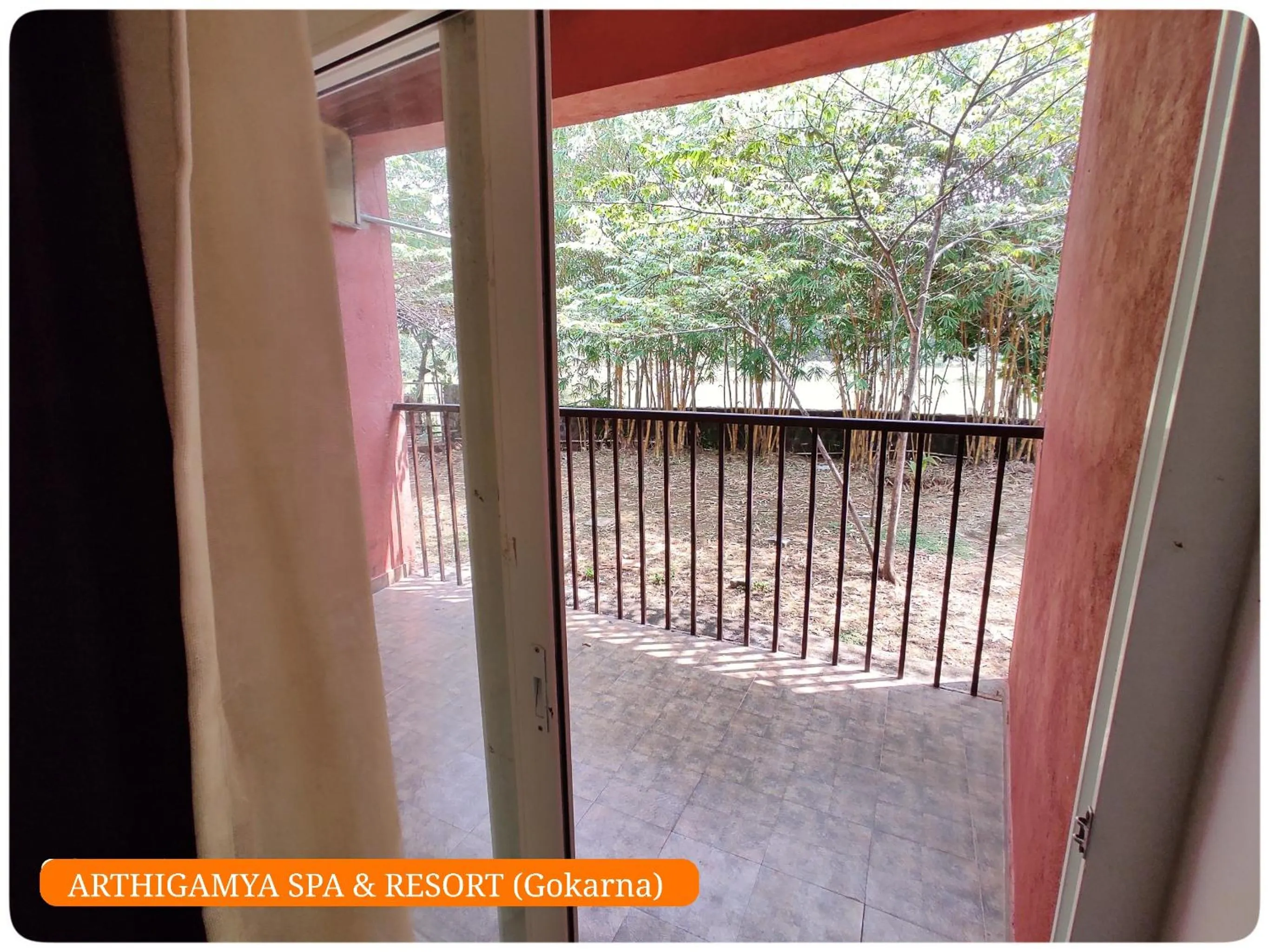 Balcony/Terrace in Arthigamya Spa & Resort