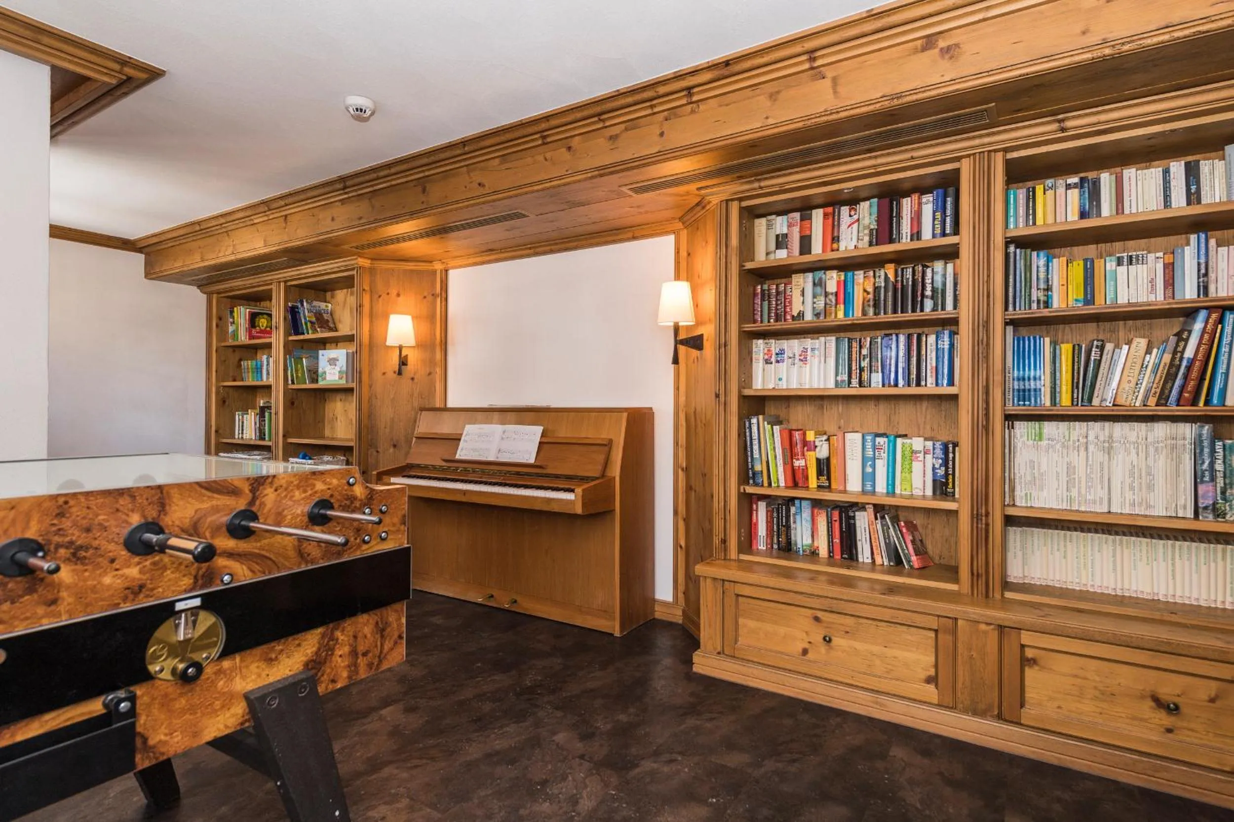 Game Room in Hotel Bella Vista Zermatt