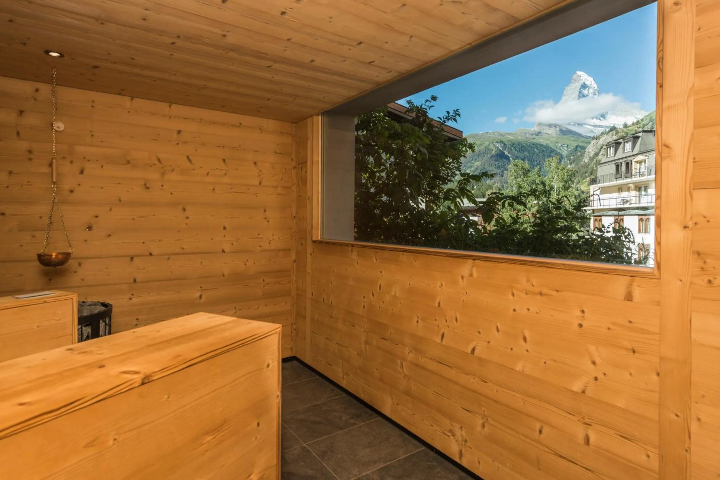 Sauna in Hotel Bella Vista Zermatt