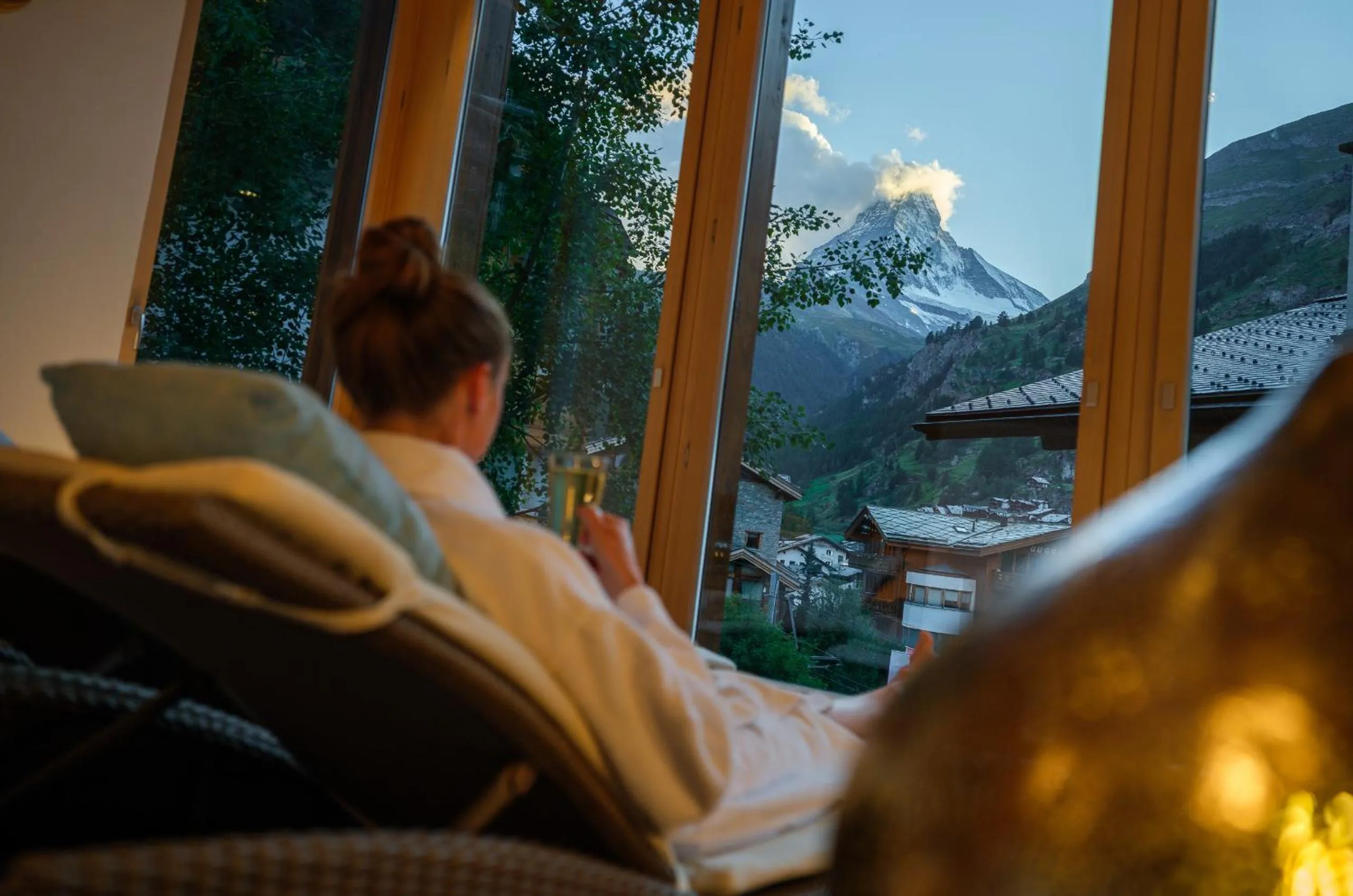 Spa and wellness centre/facilities in Hotel Bella Vista Zermatt