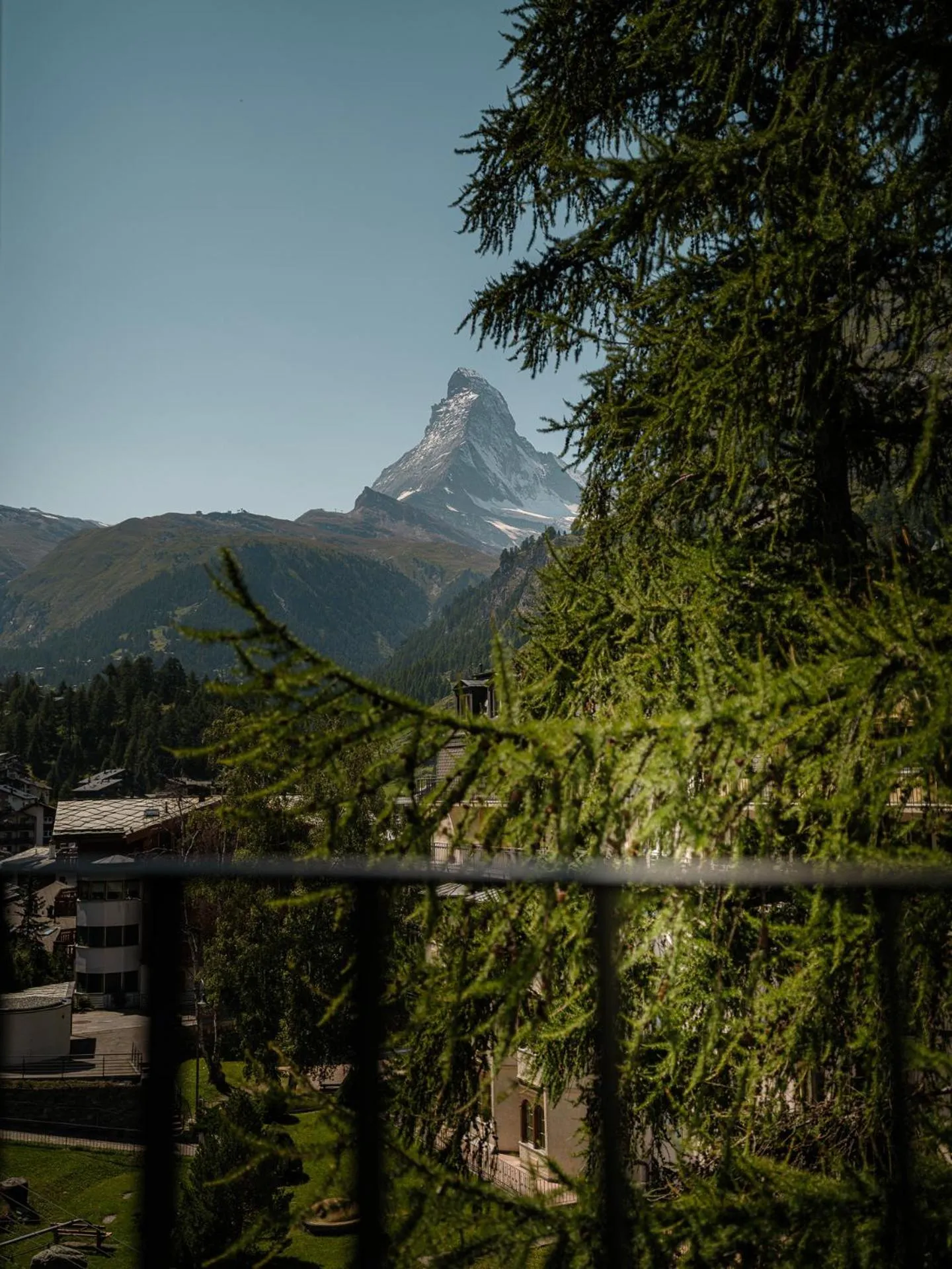 Mountain view in Hotel Bella Vista Zermatt