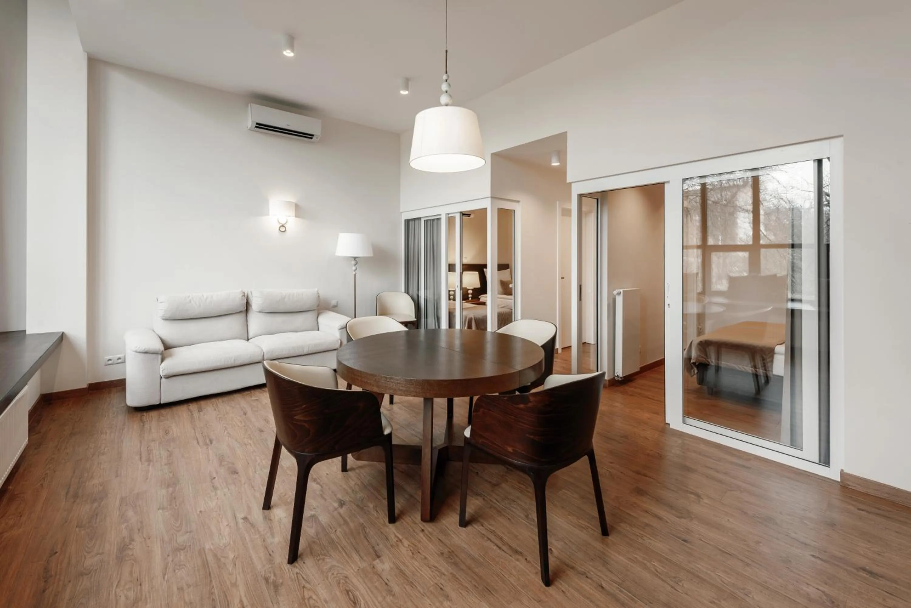 Bed in W Sercu Krakowa Aparthotel