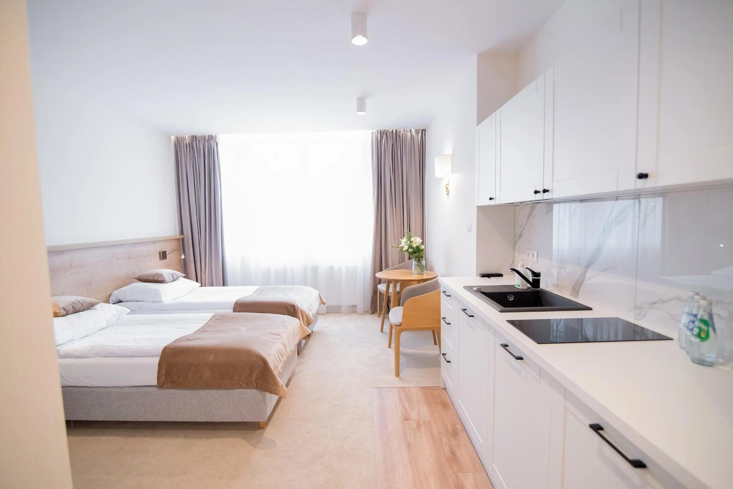 Bed in W Sercu Krakowa Aparthotel