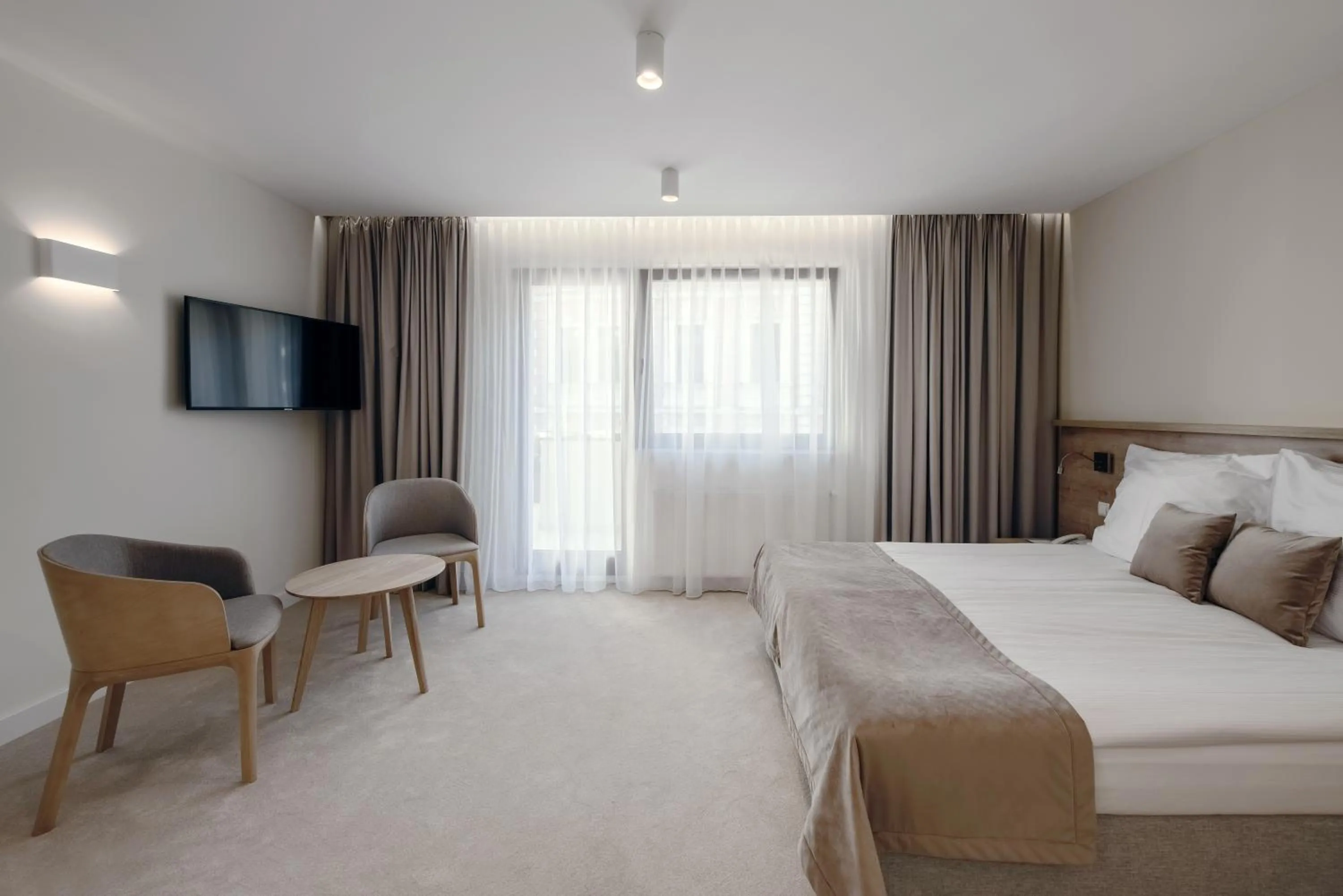 Bed in W Sercu Krakowa Aparthotel