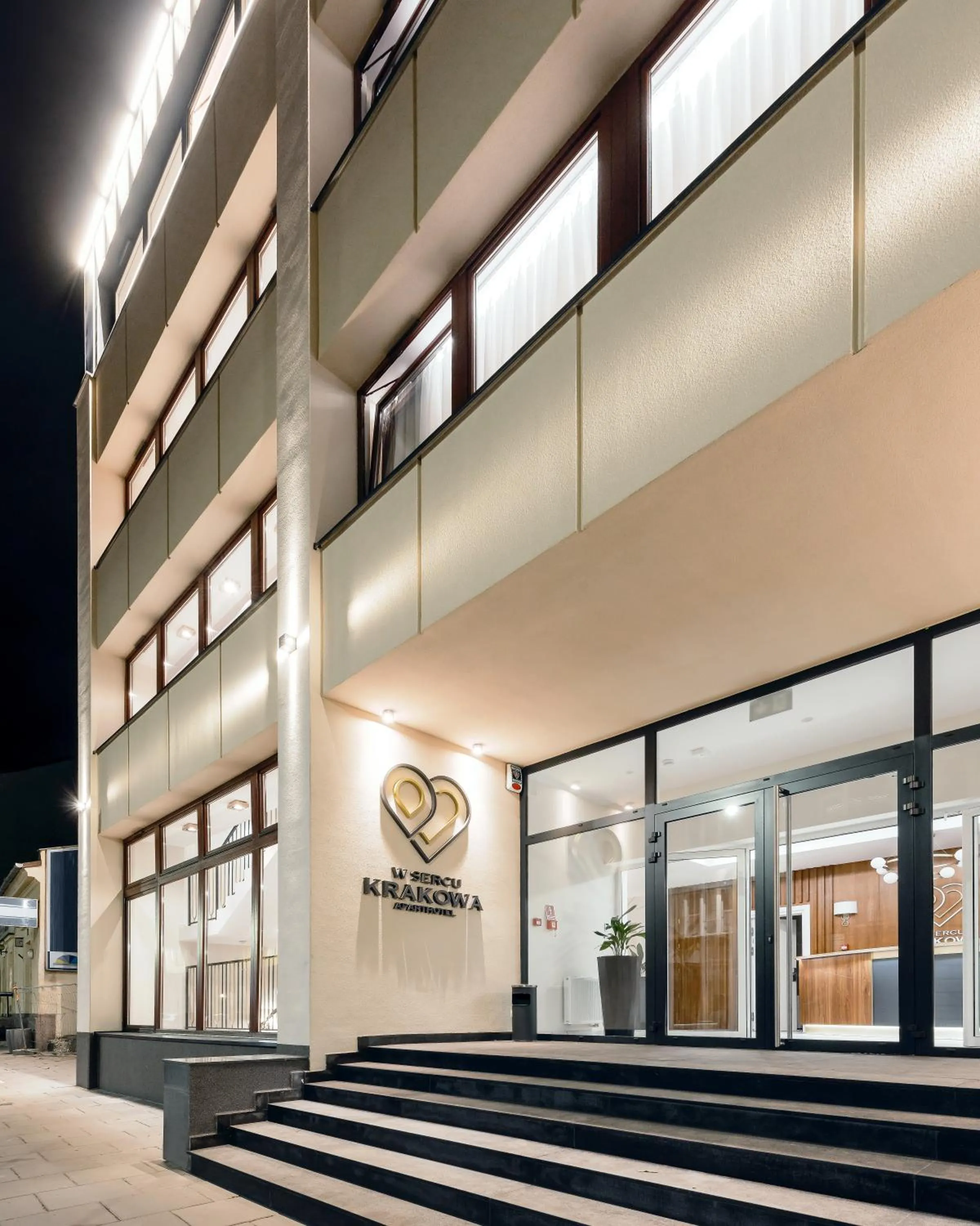 Property building in W Sercu Krakowa Aparthotel