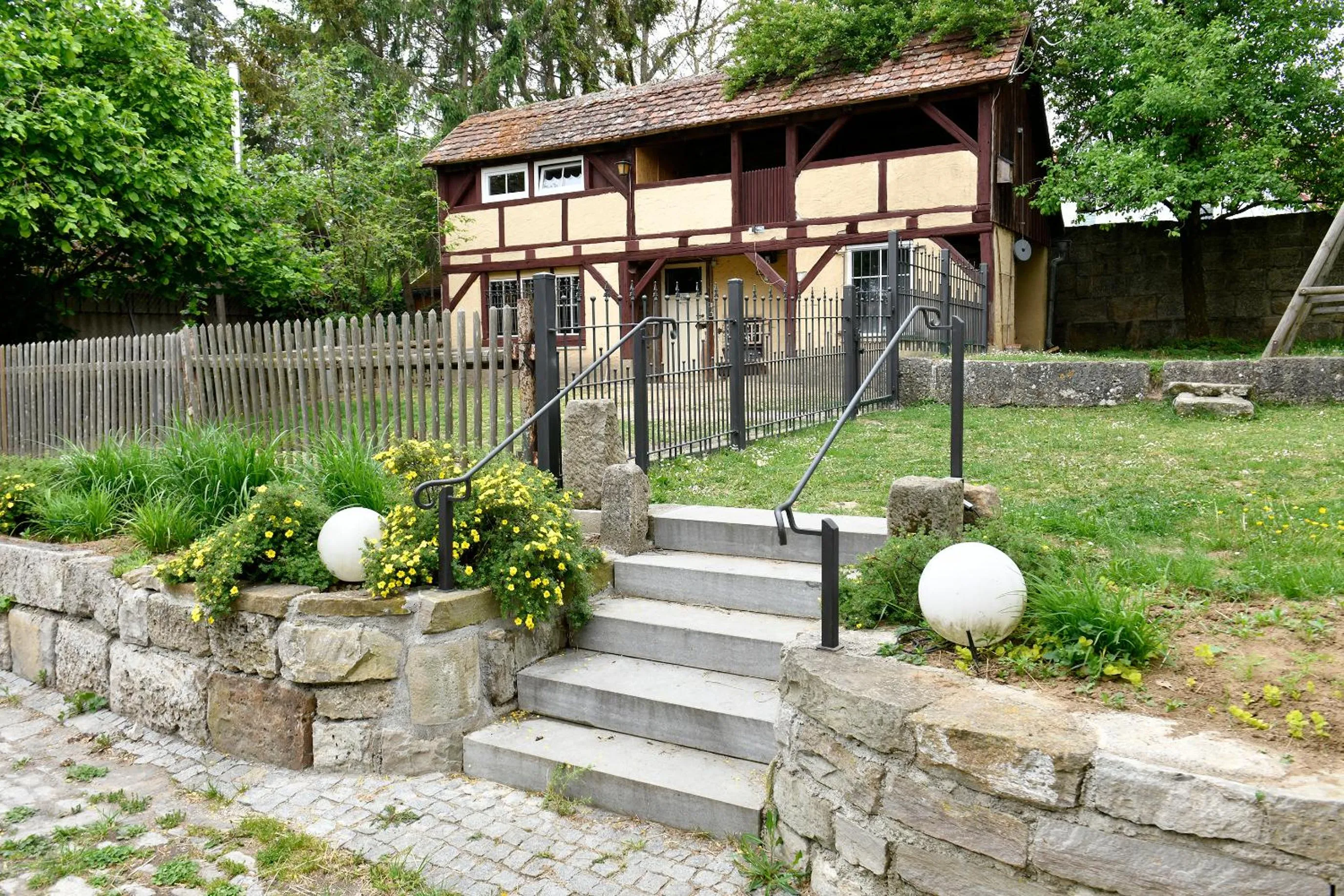 Garden in Landhotel Schwarzes Ross