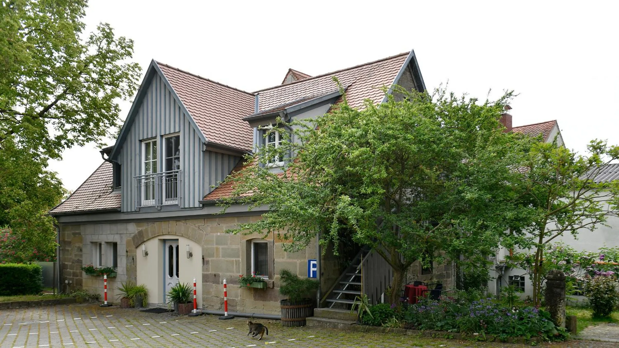 Patio in Landhotel Schwarzes Ross
