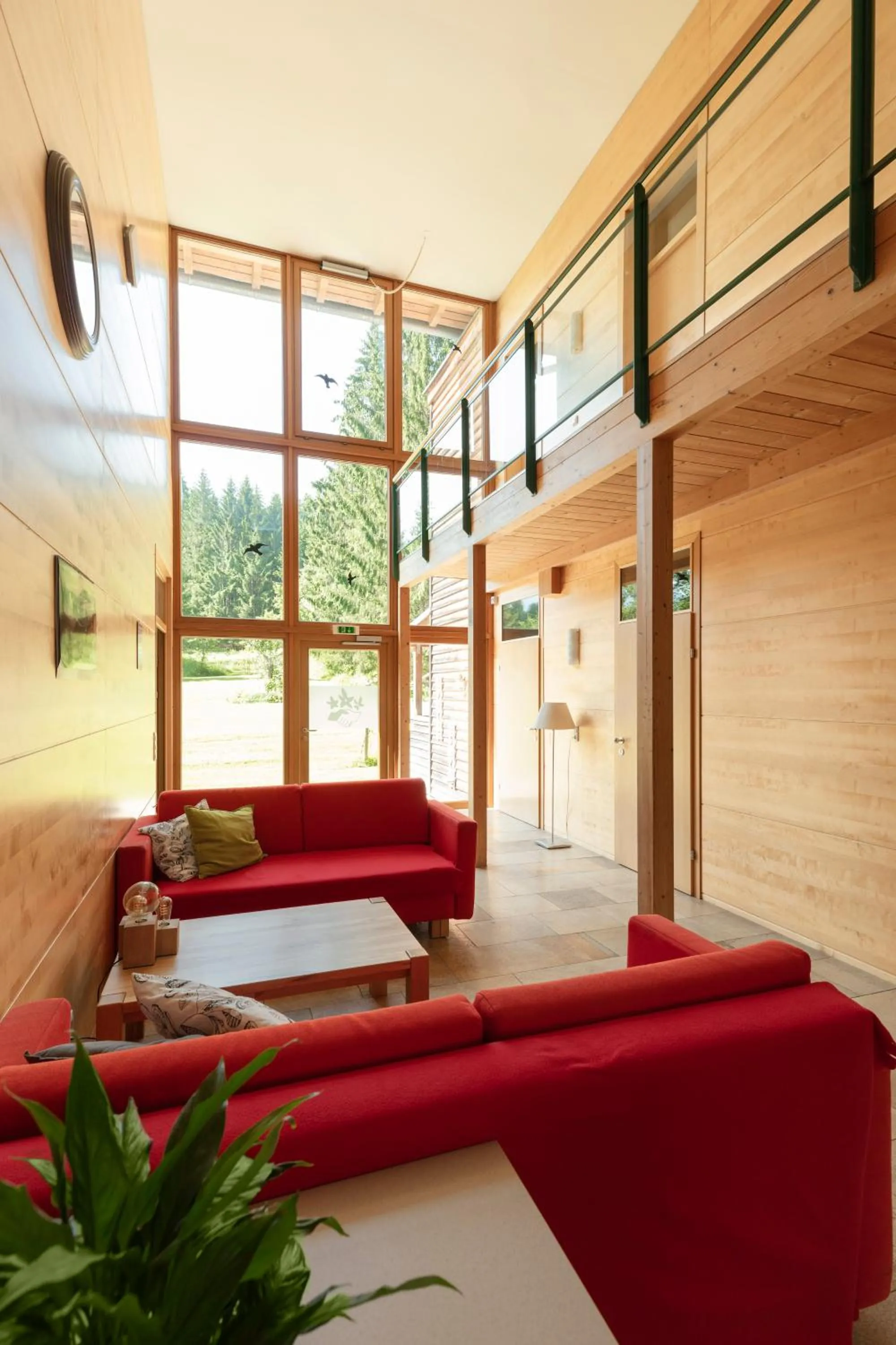 Lounge or bar, Bed in Sporthotel Grünau - Wimmergreuth