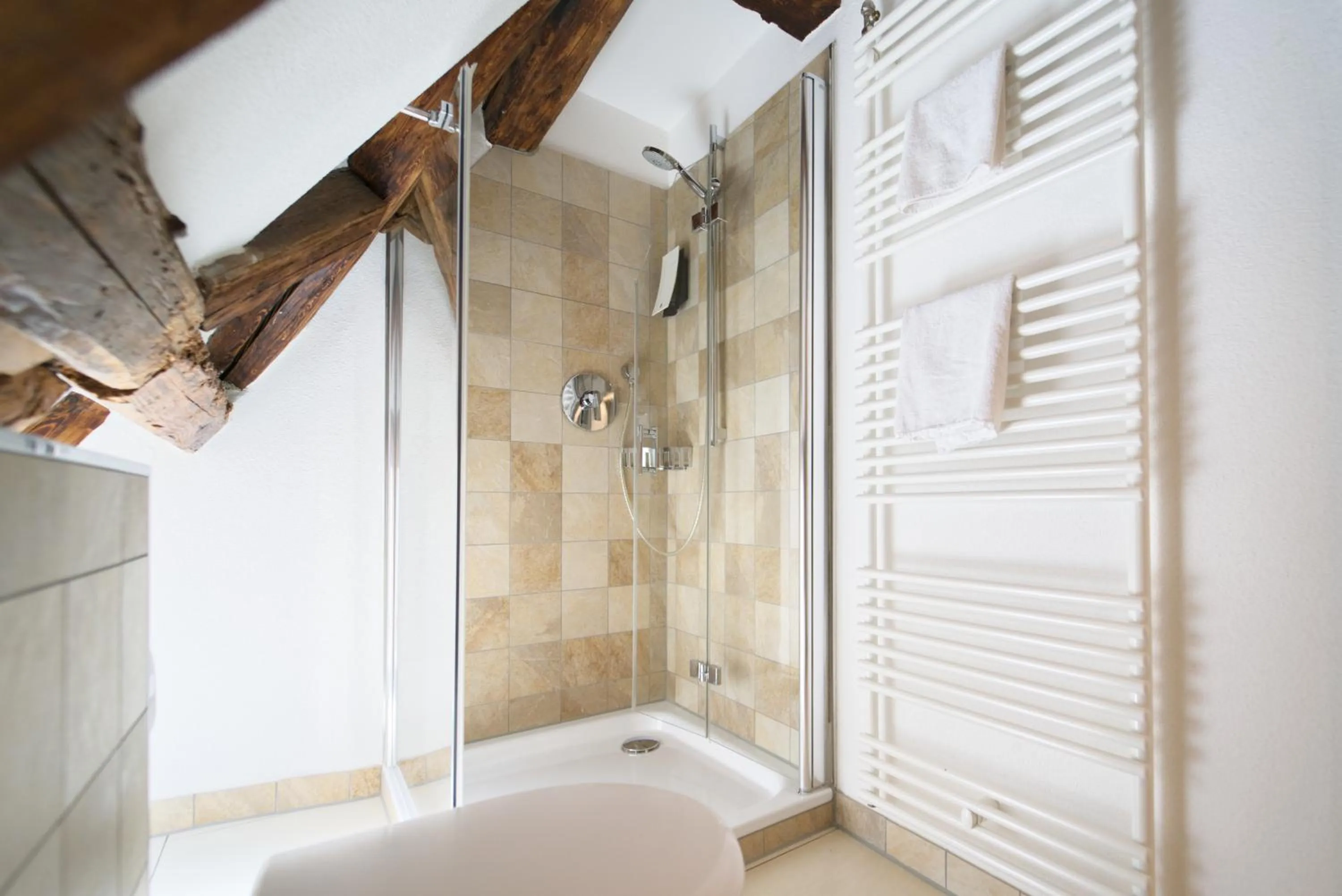 Bathroom in Soleiado Hotel