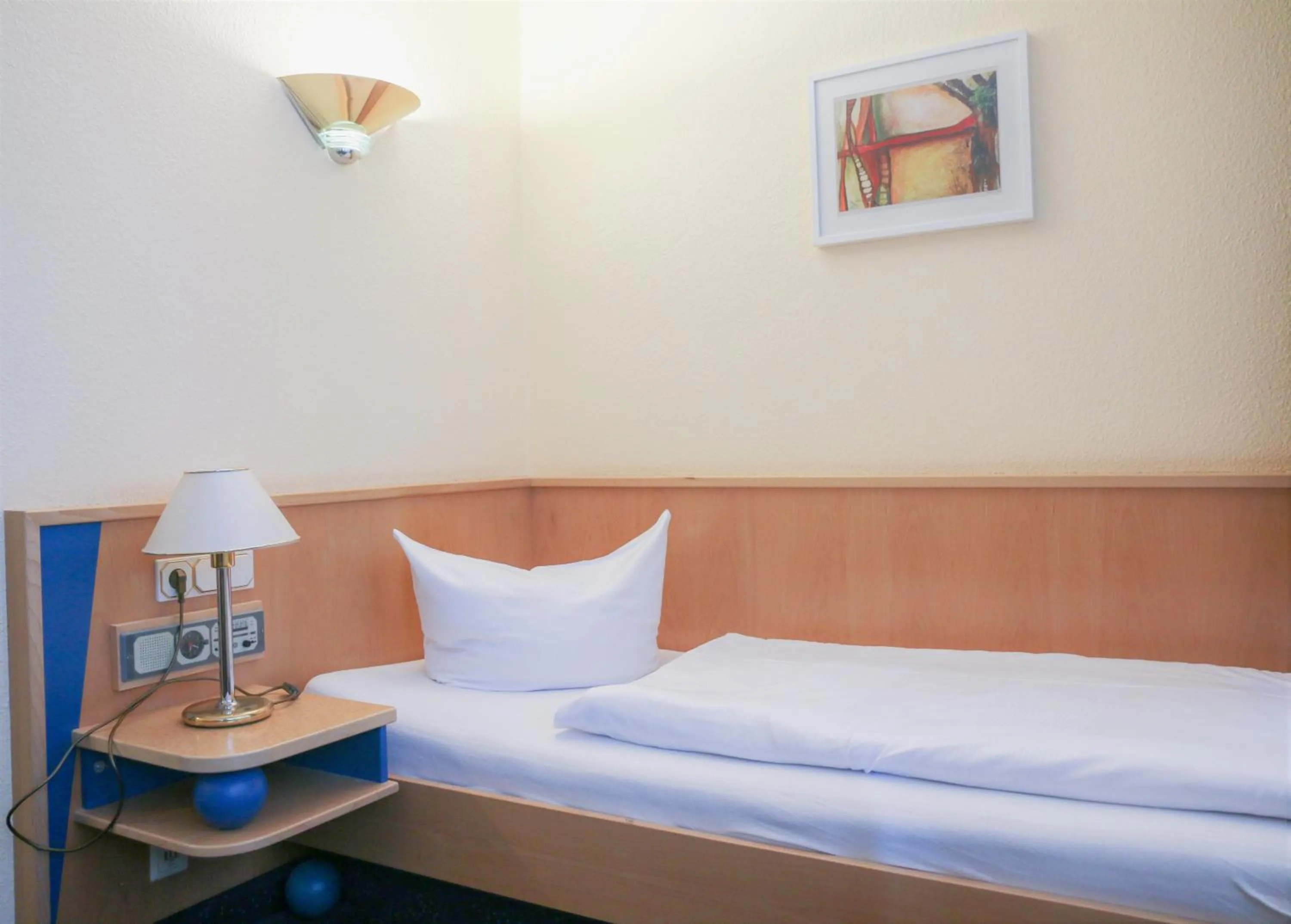 Bed in Hotel Mühlhäuser Hof