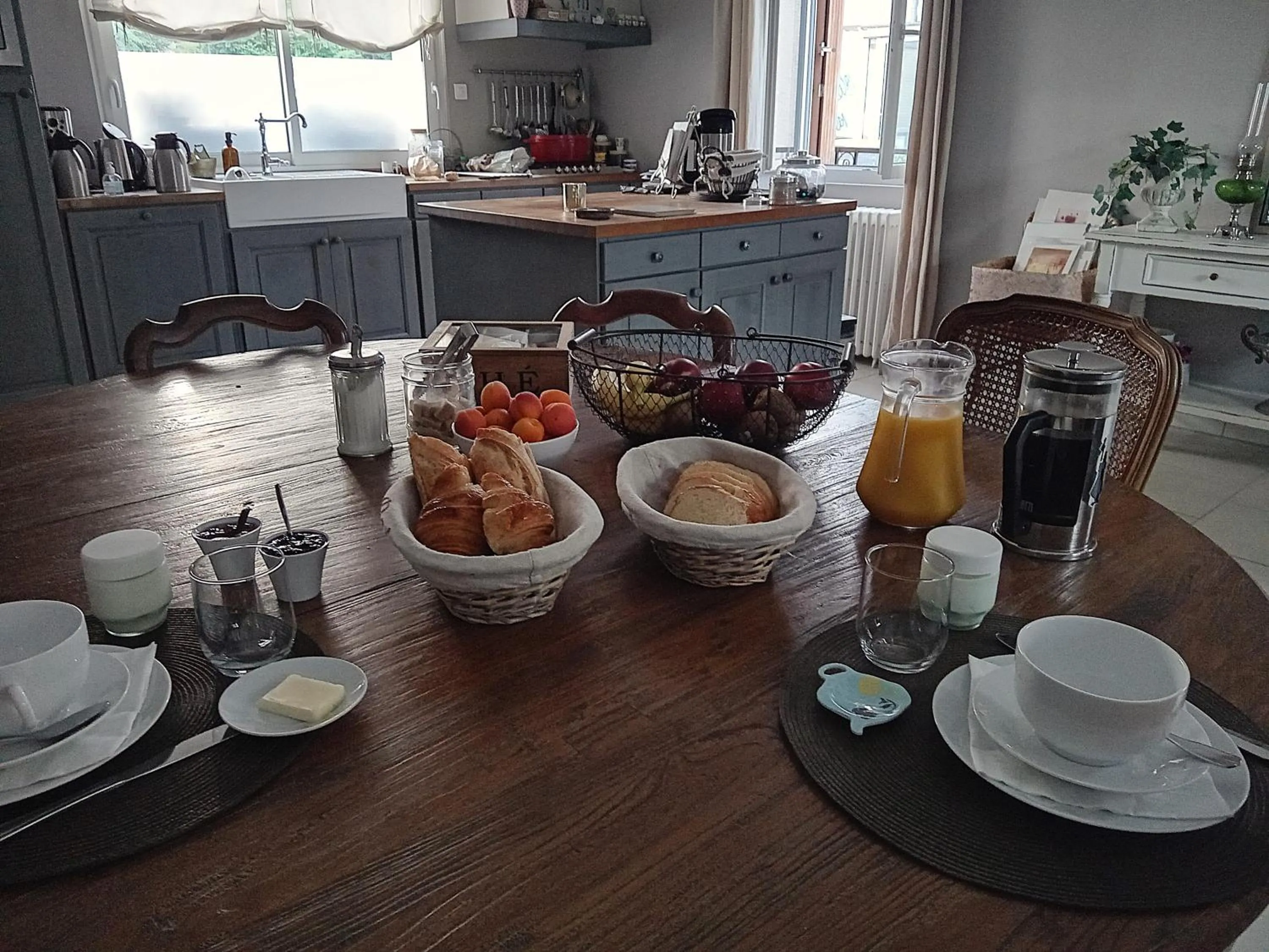 Breakfast in La Villa Camille