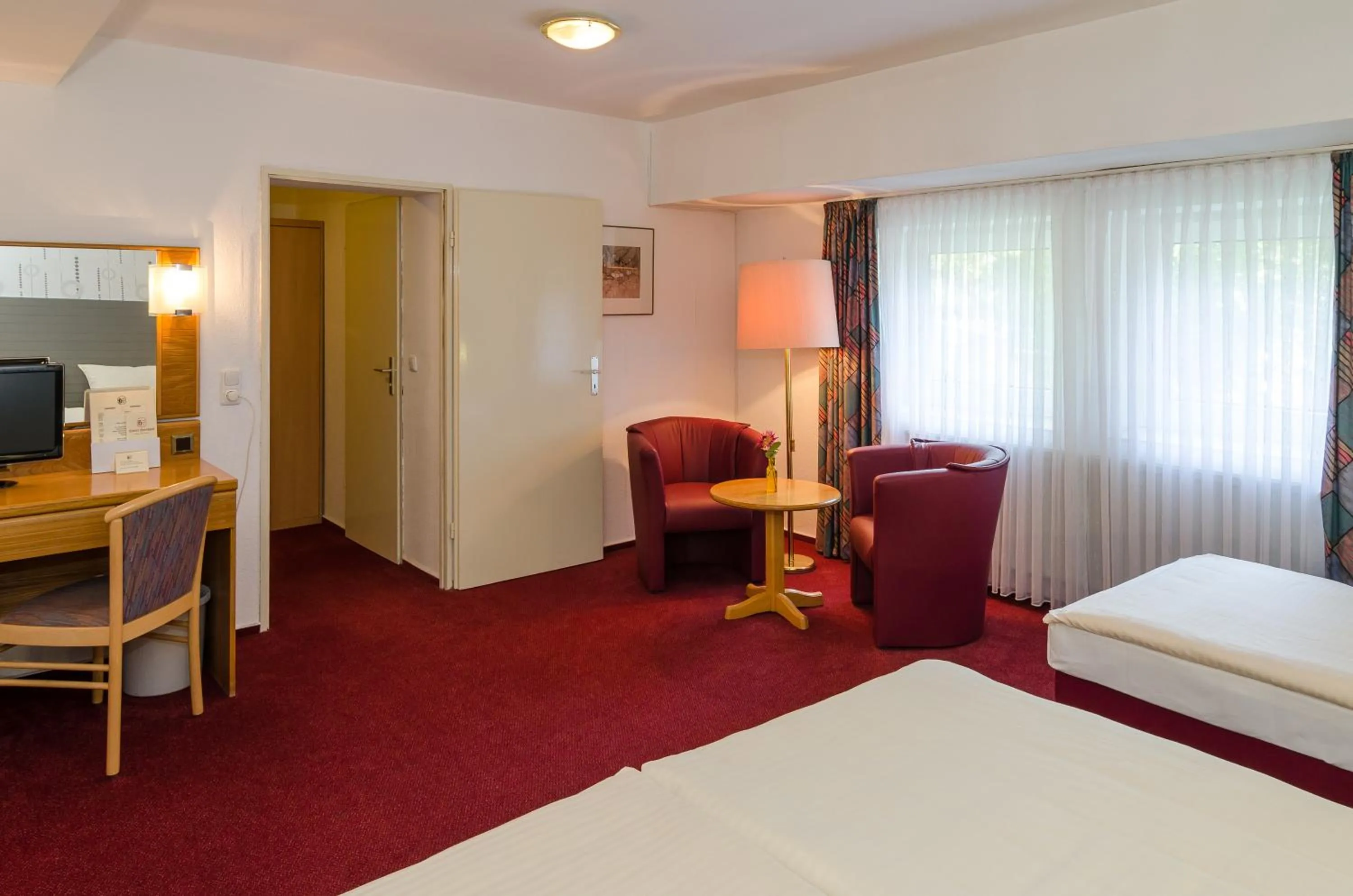 Decorative detail, Bed in Hotel Harsshof