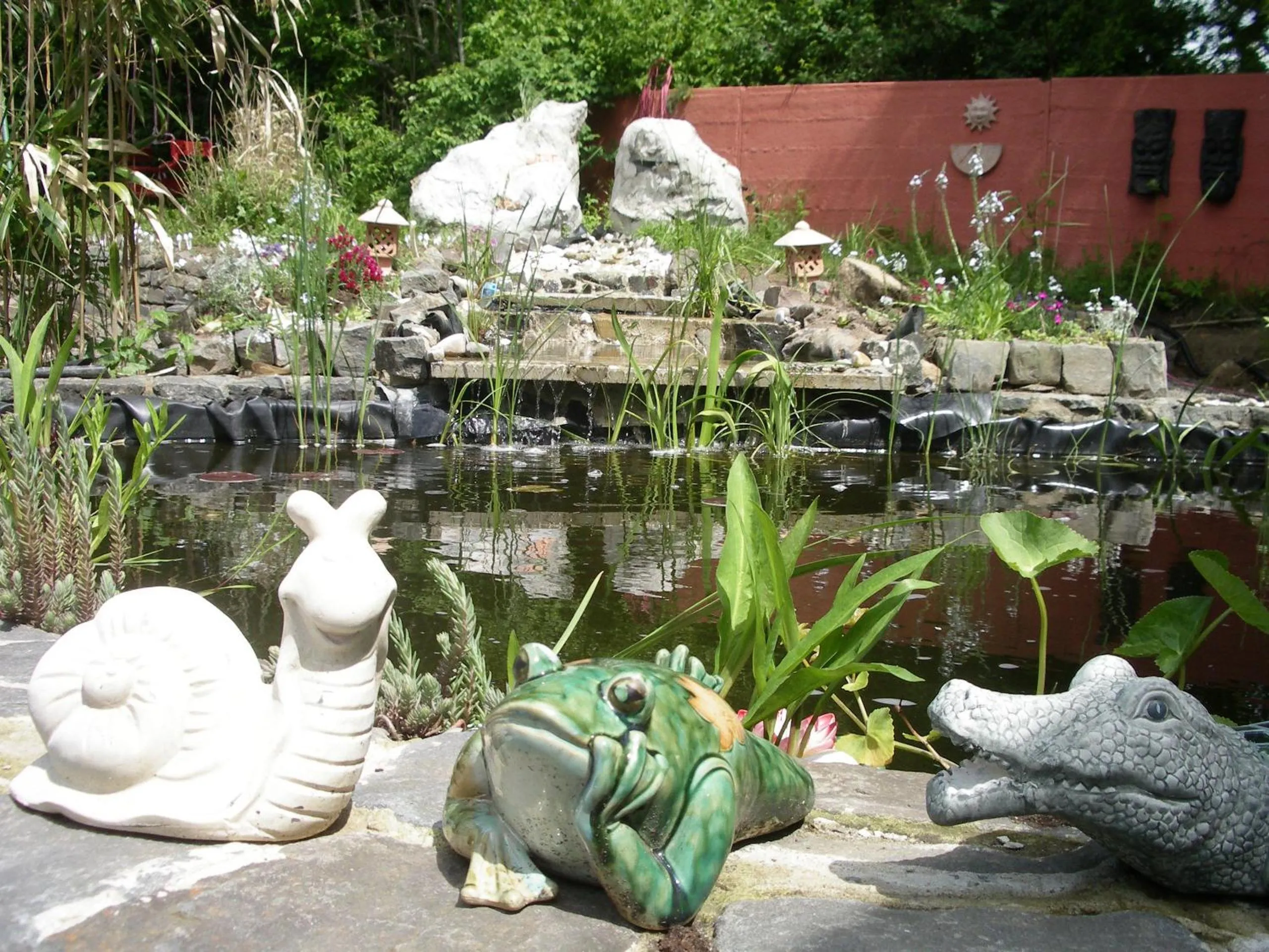Garden in Hotel Harsshof