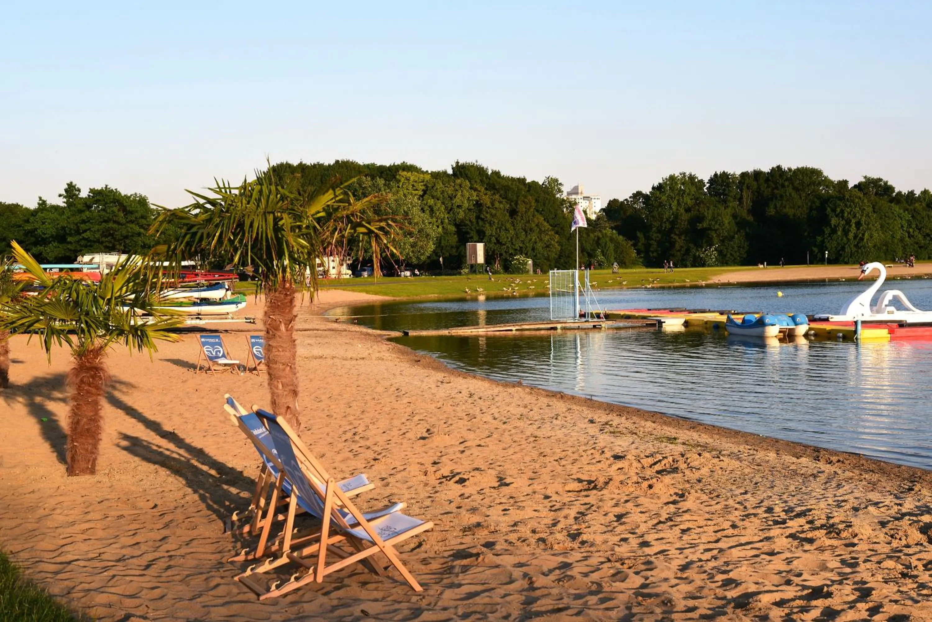 Beach in Hotel Harsshof