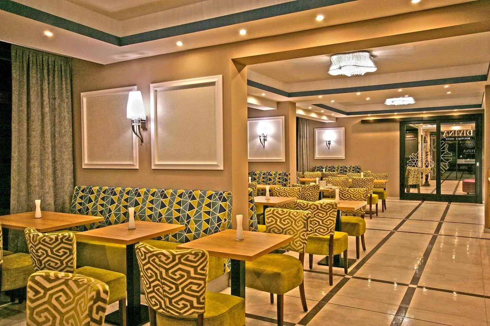 Dining area in Boutique Hotel Divina