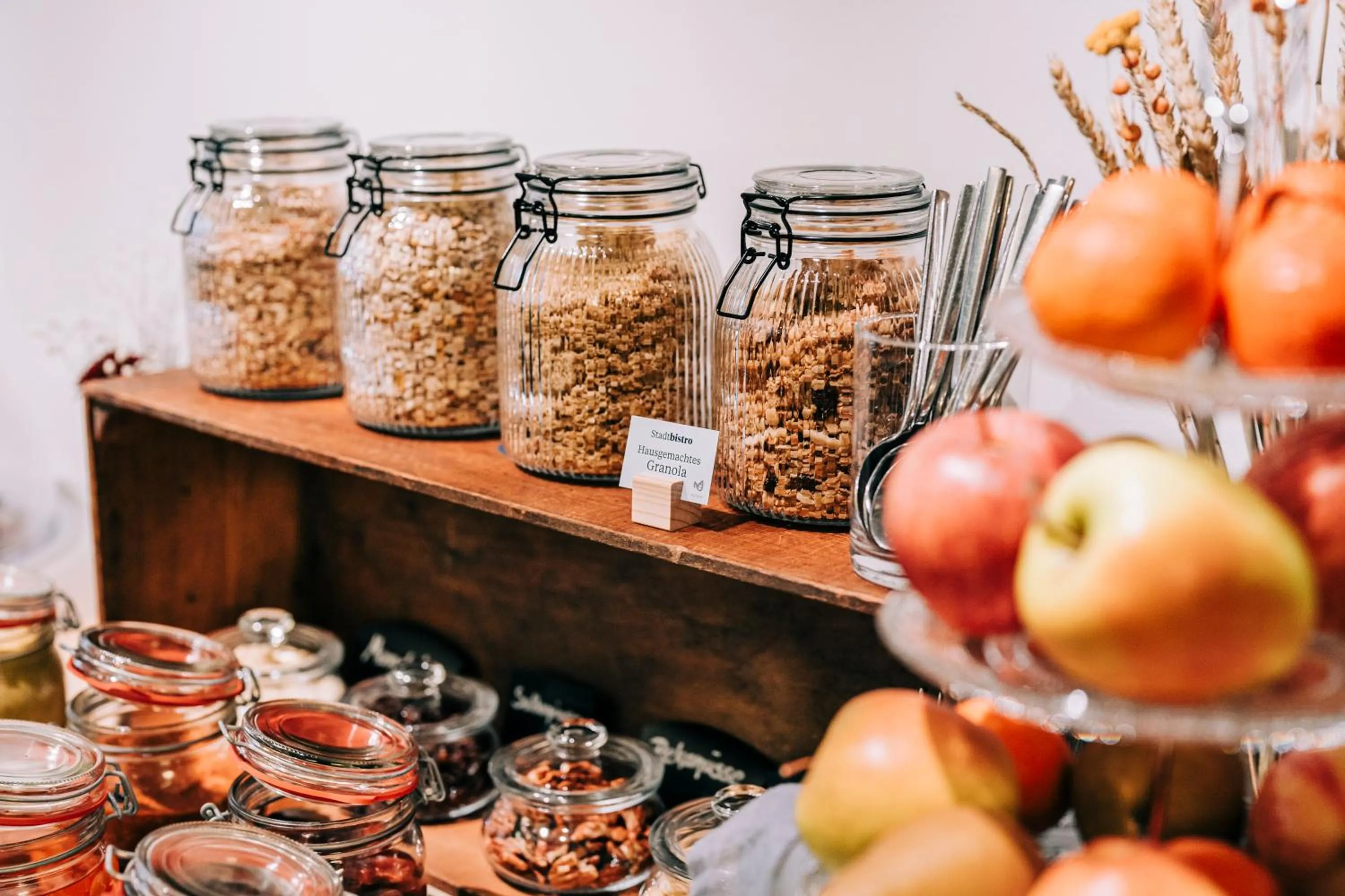 Buffet breakfast in Hotel Dom