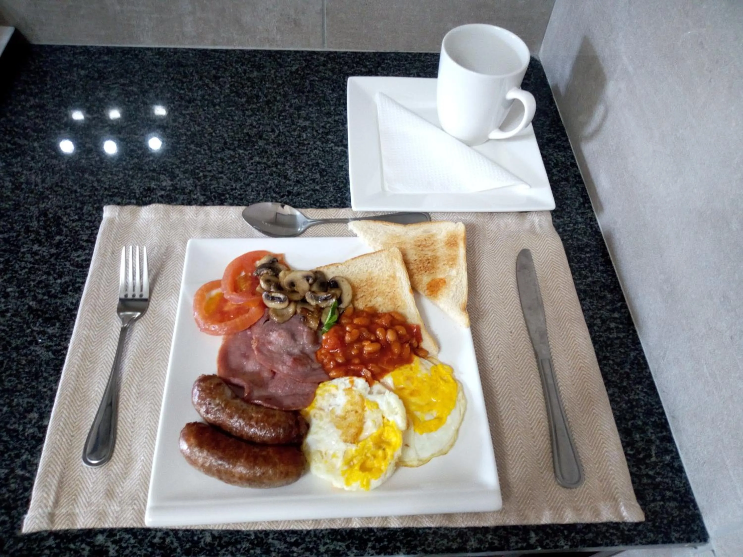 Breakfast in The Royal Prime Guest Lodge