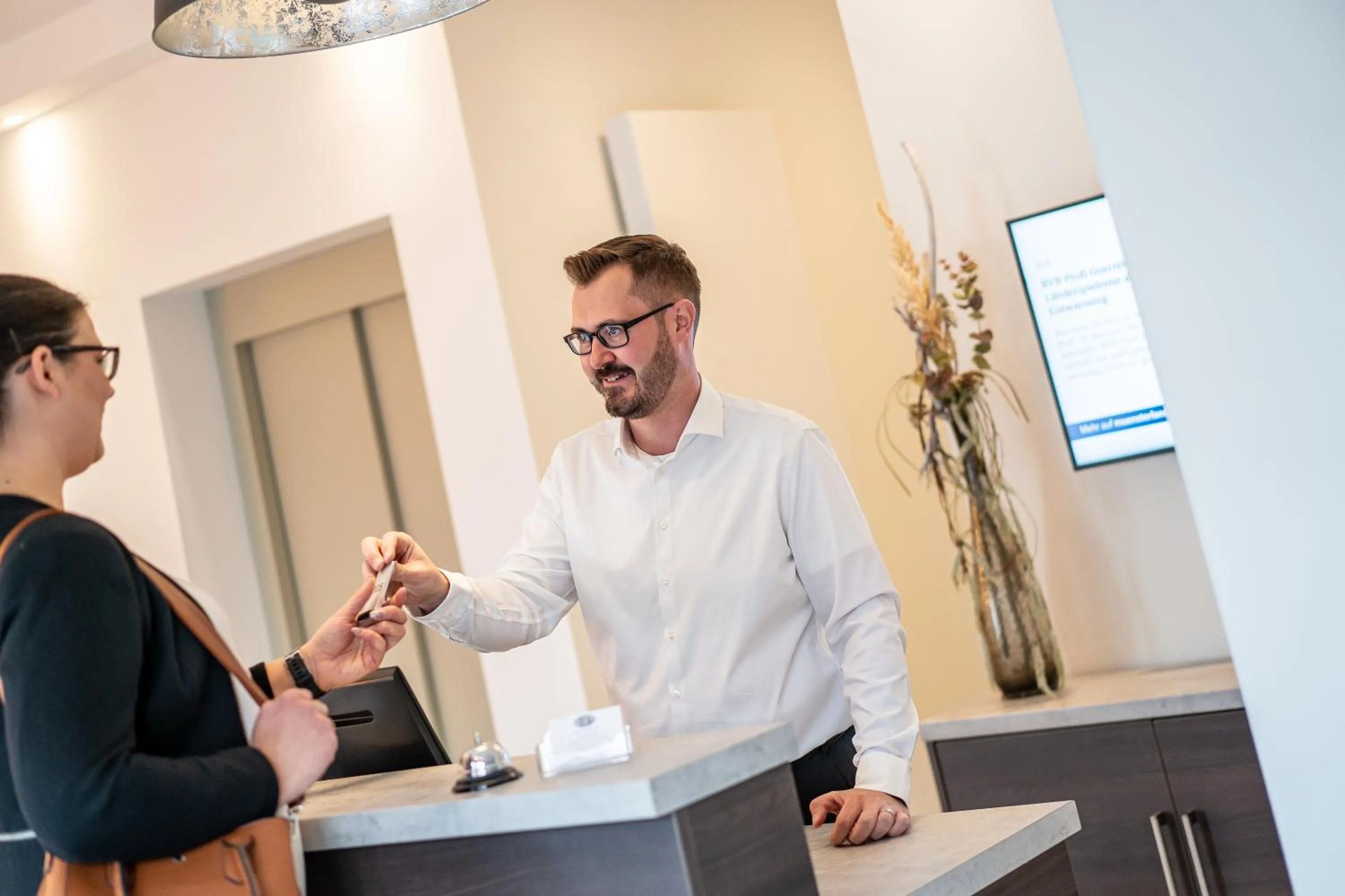 Lobby or reception in Hotel Meyerink