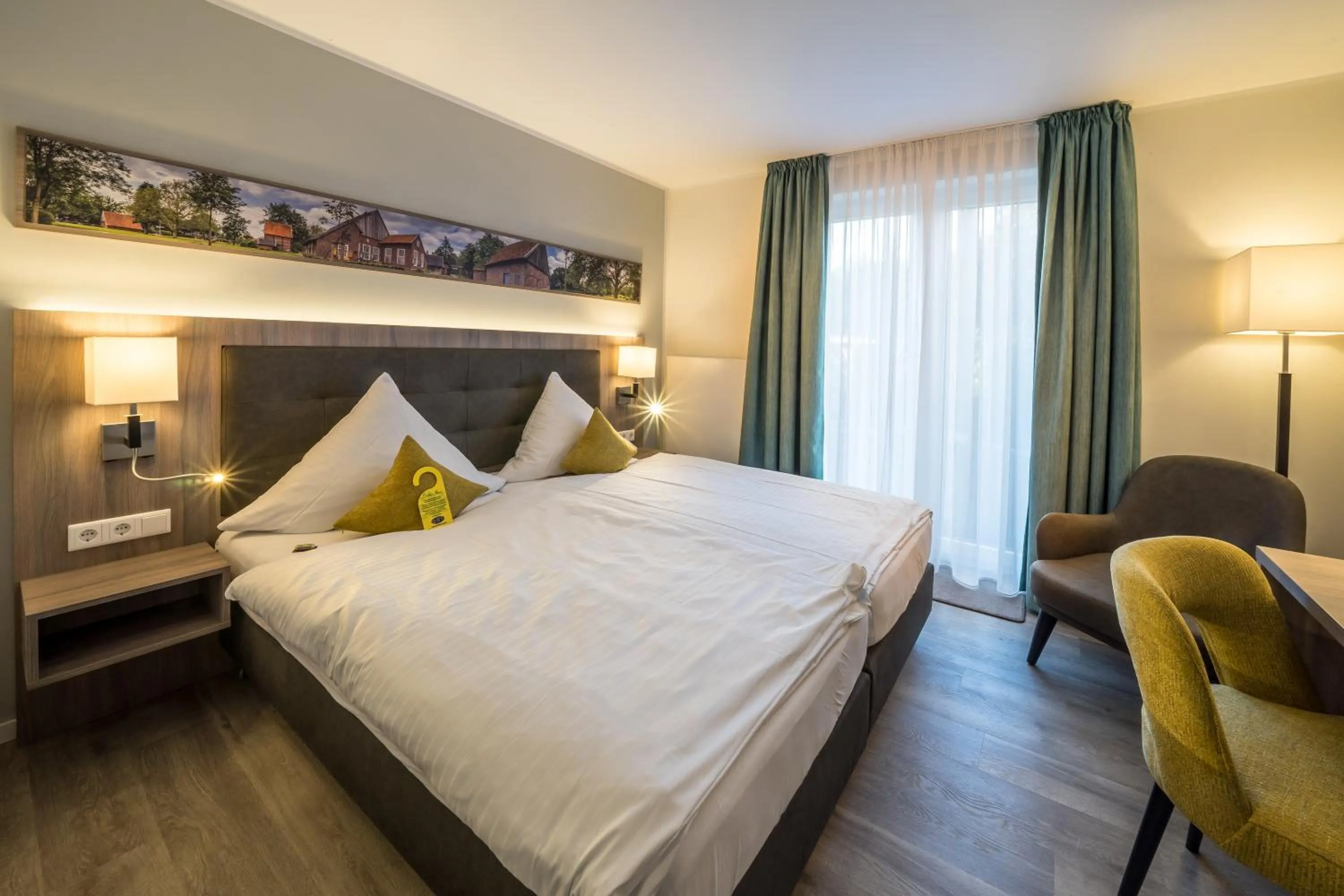 Bed in Hotel Meyerink