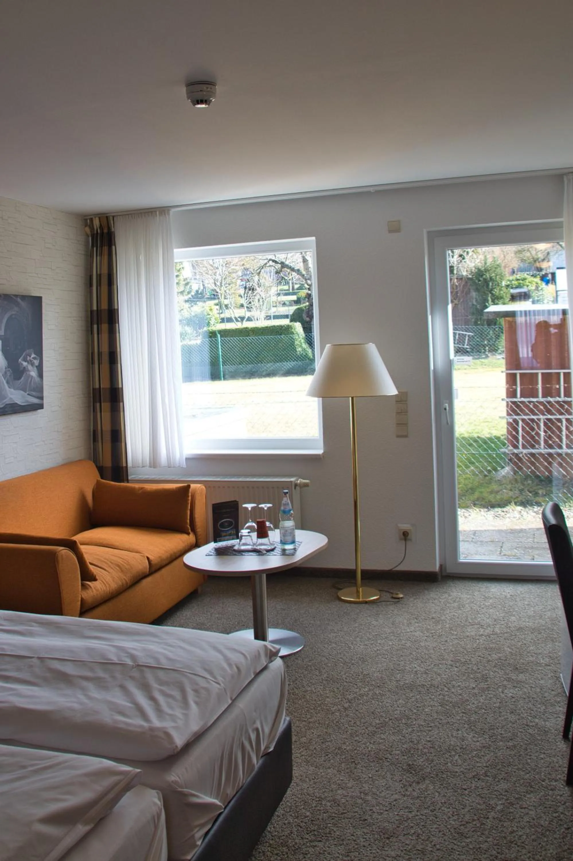 Bed in Hotel Quellenhof