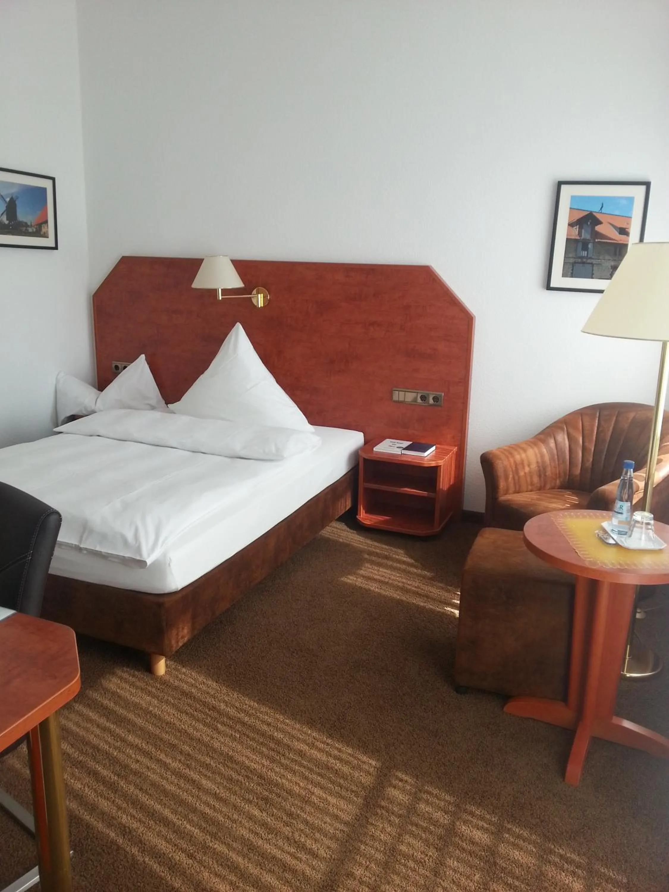 Decorative detail, Bed in Hotel Quellenhof