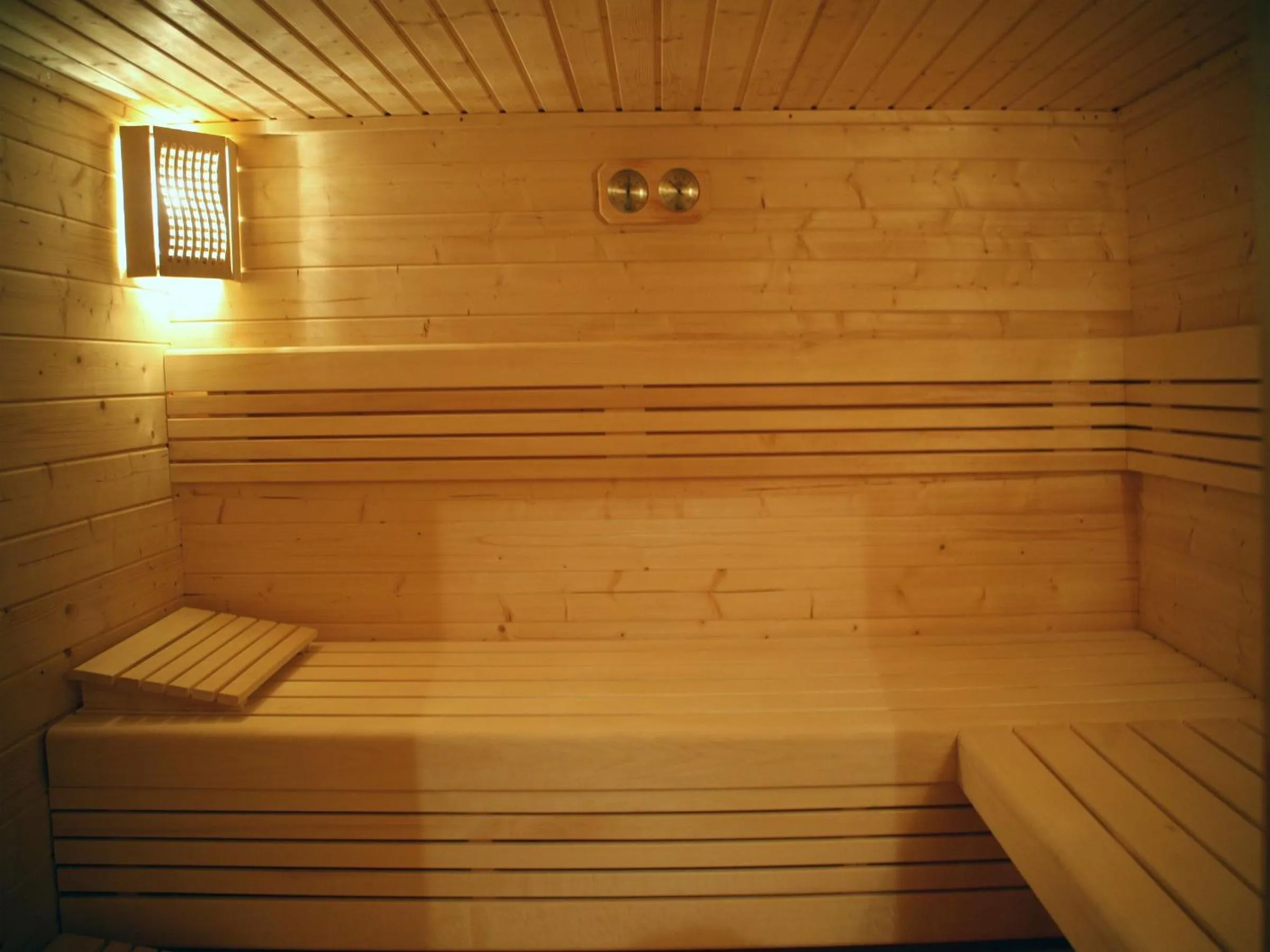 Sauna in Worners Schloss Weingut & Wellness-Hotel