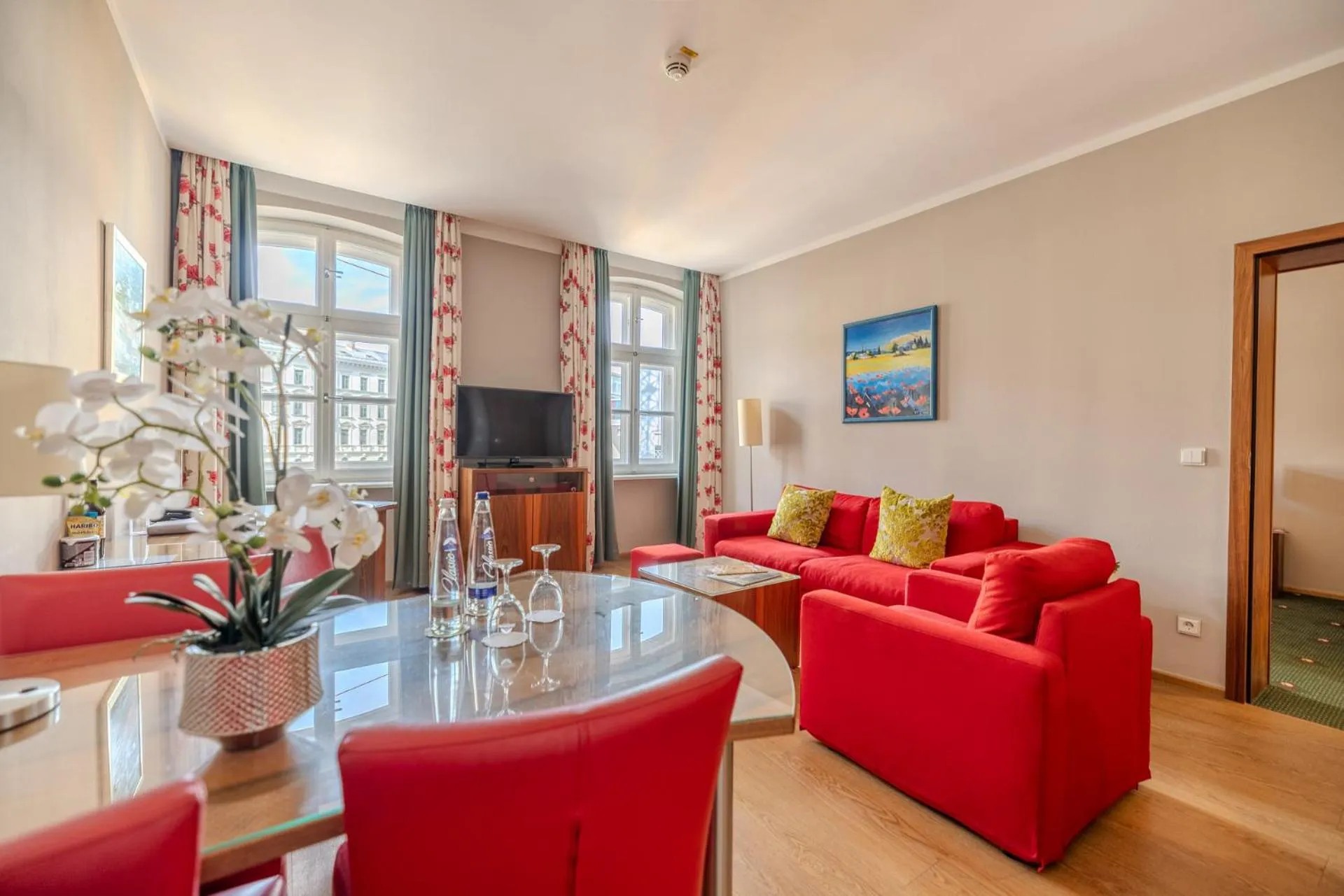 Living room in MAXIMILIAN MUNICH Apartments & Hotel