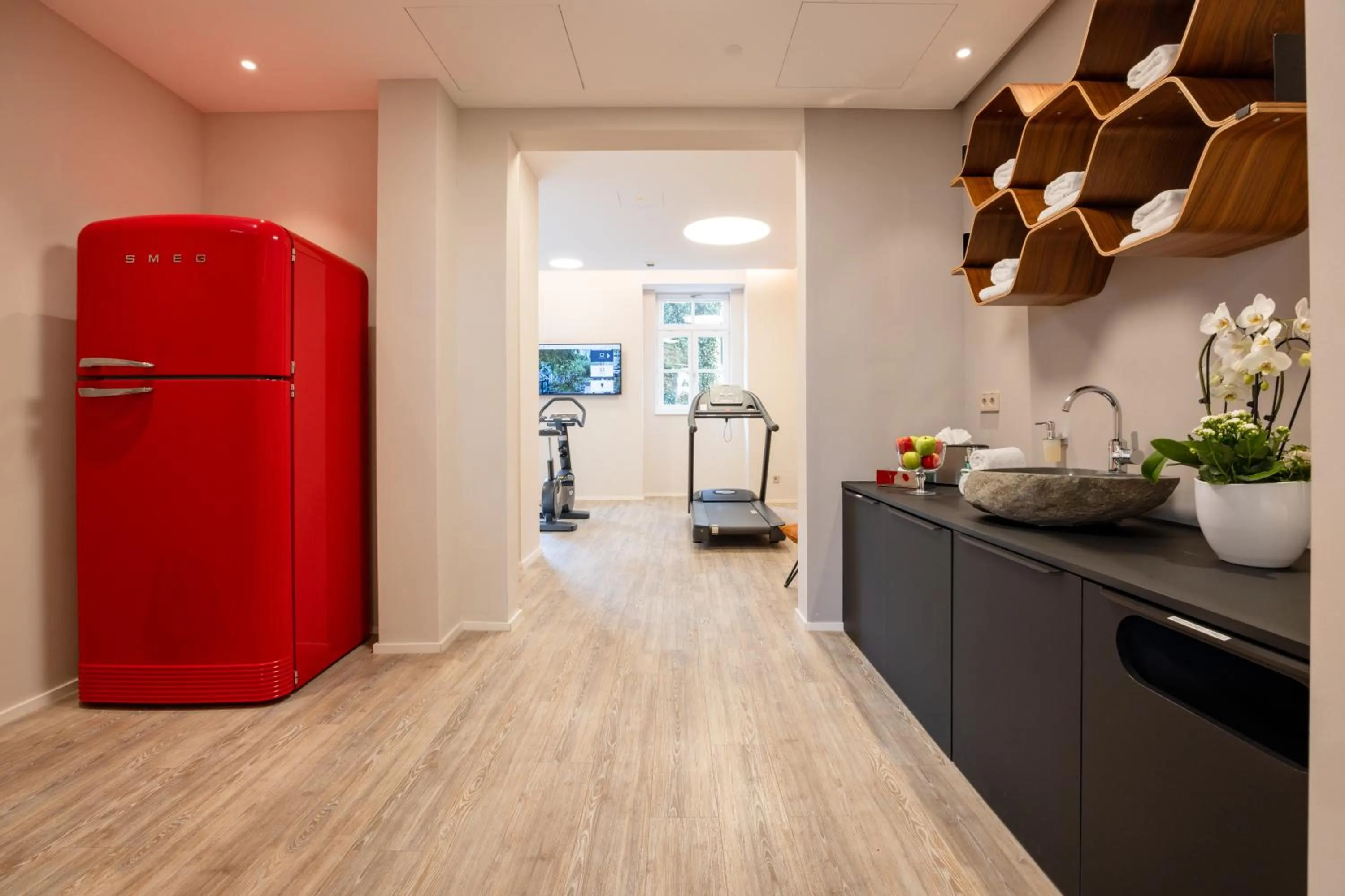 Fitness centre/facilities in MAXIMILIAN MUNICH Apartments & Hotel