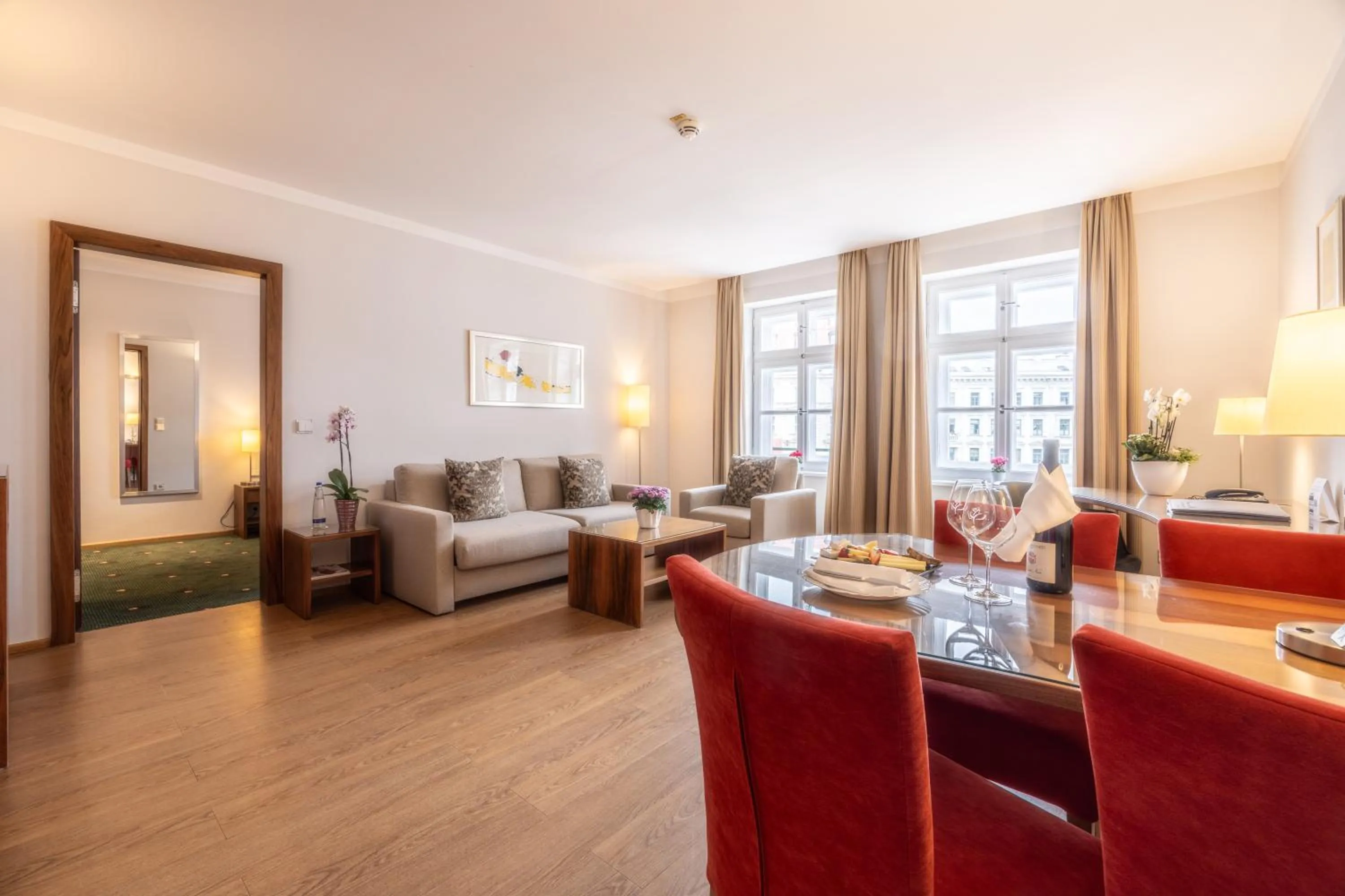 Living room in MAXIMILIAN MUNICH Apartments & Hotel