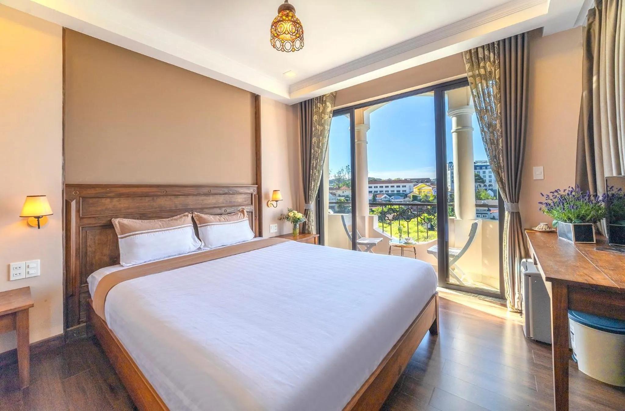 Bed in Guava Hill Boutique Hotel