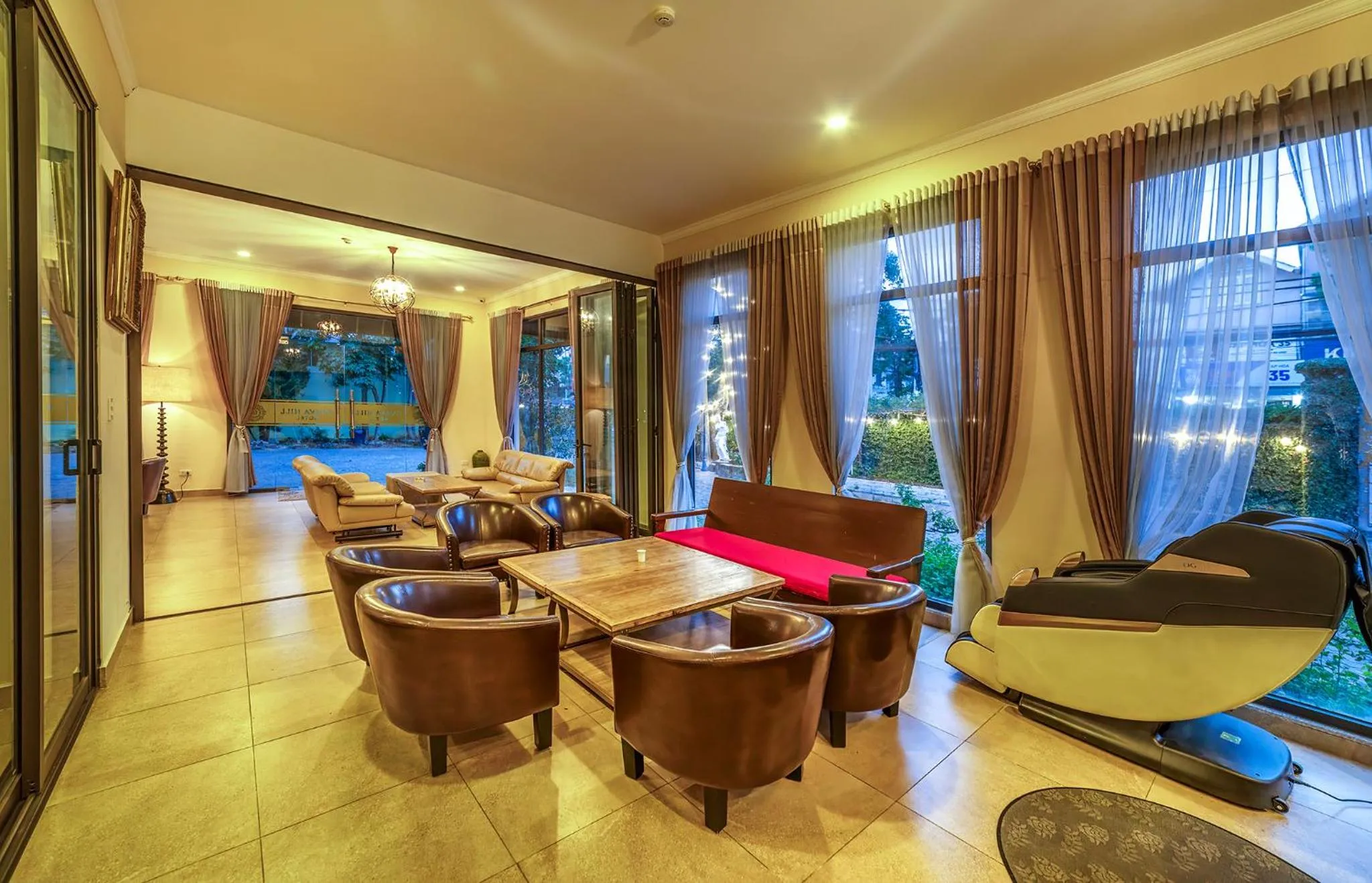 Living room in Guava Hill Boutique Hotel