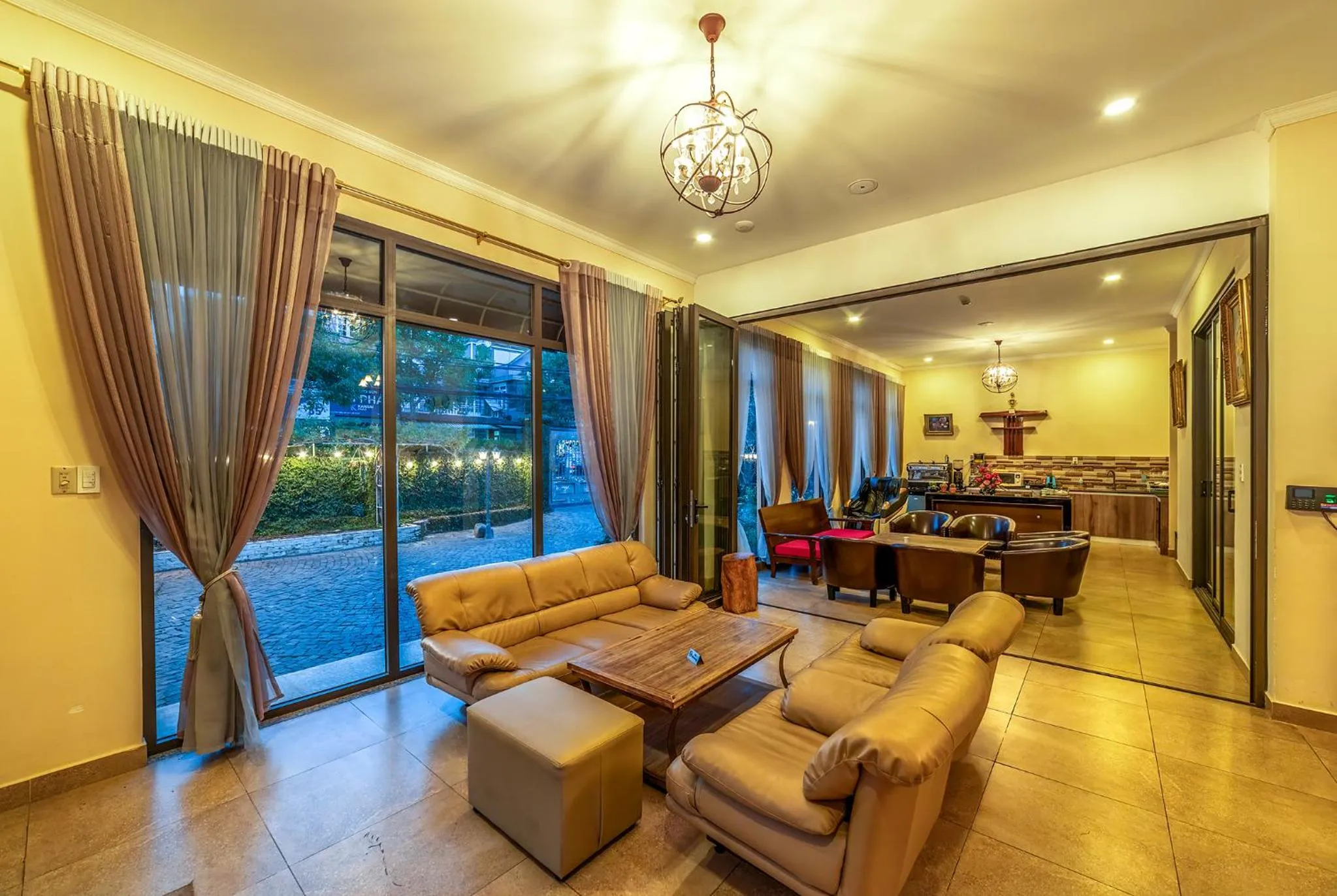 Living room in Guava Hill Boutique Hotel