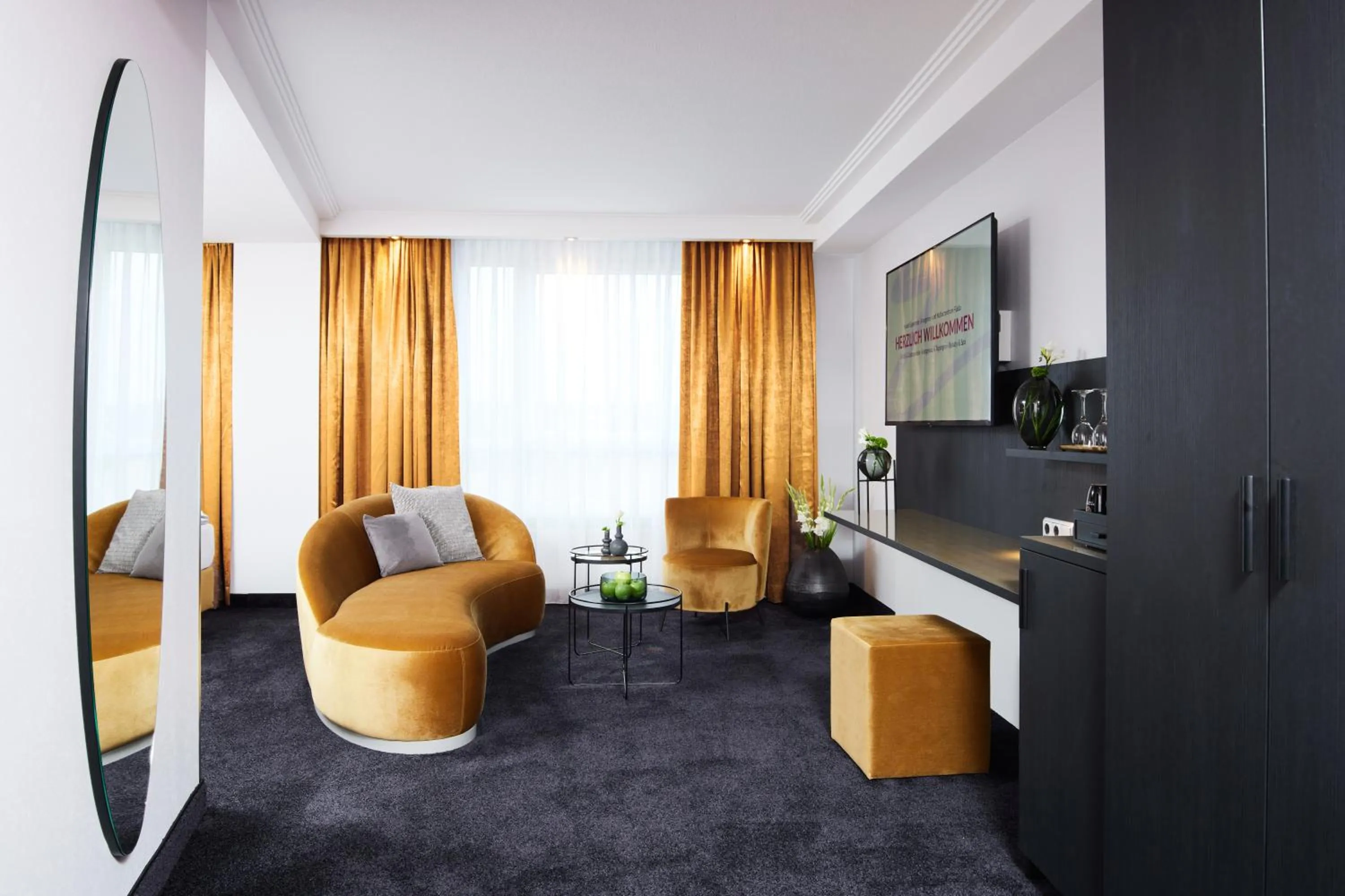 Living room in Hotel ESPERANTO Kongress- und Kulturzentrum Fulda