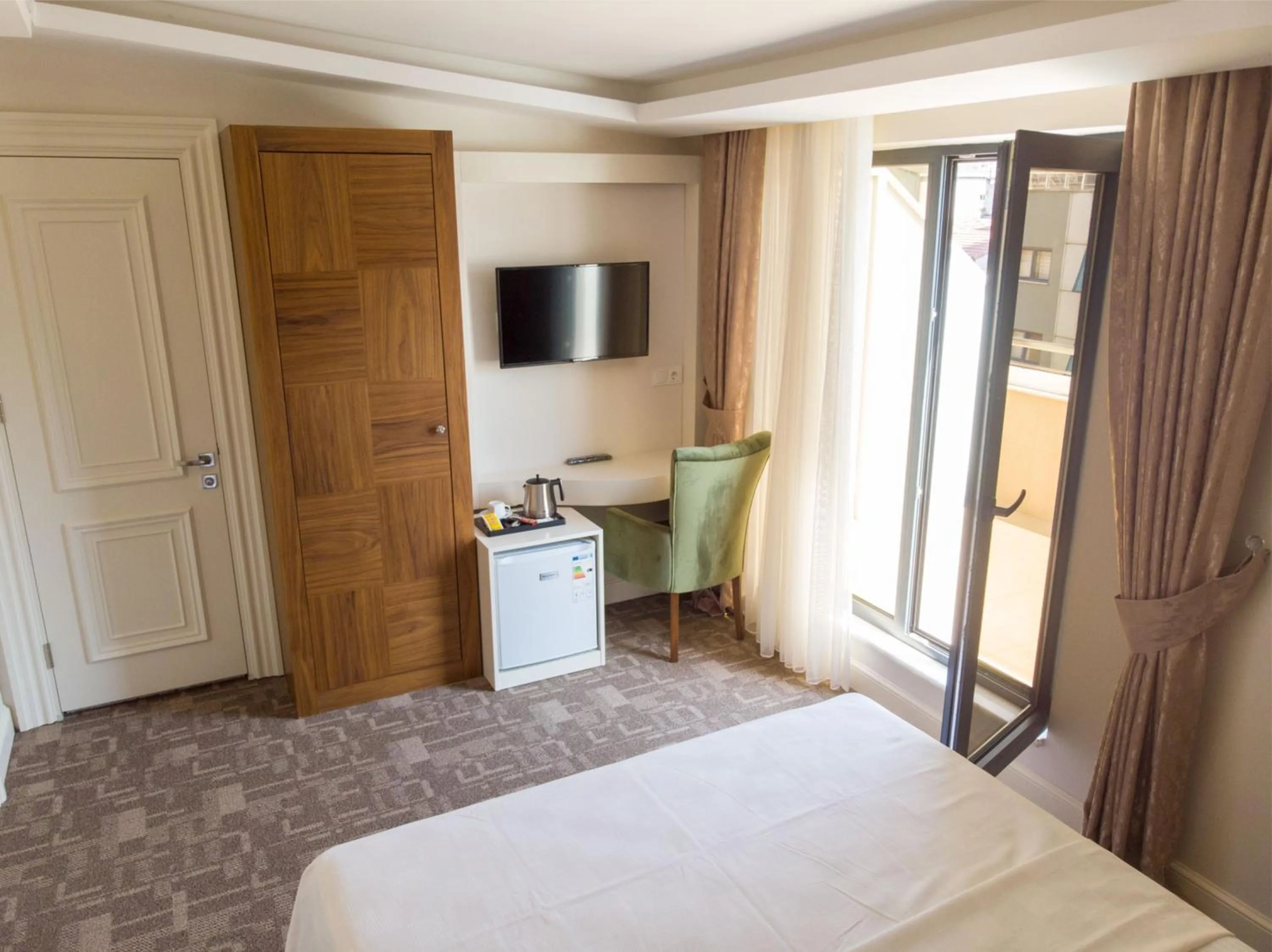 Bed in Bursa Ulupark Hotel