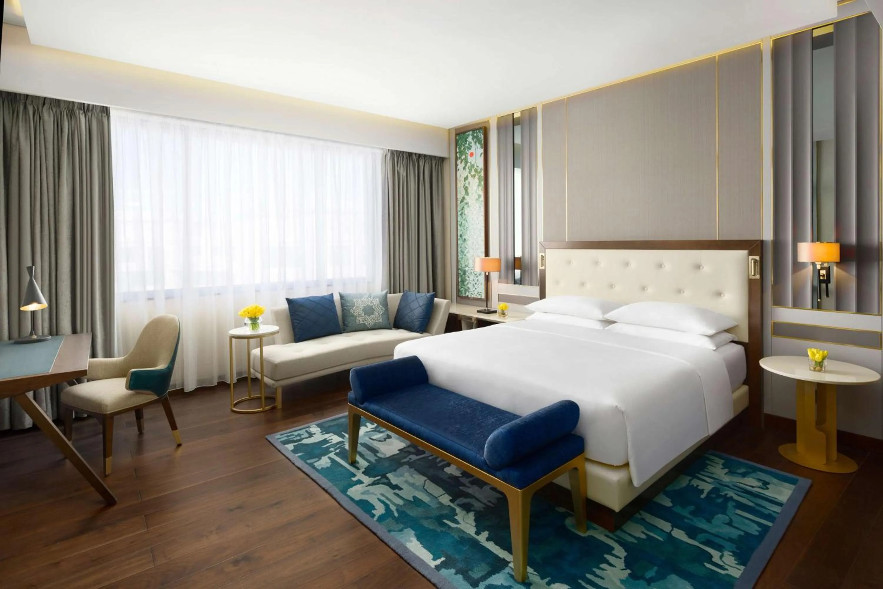 Photo of the whole room, Bed in Grand Hyatt Al Khobar Hotel and Residences