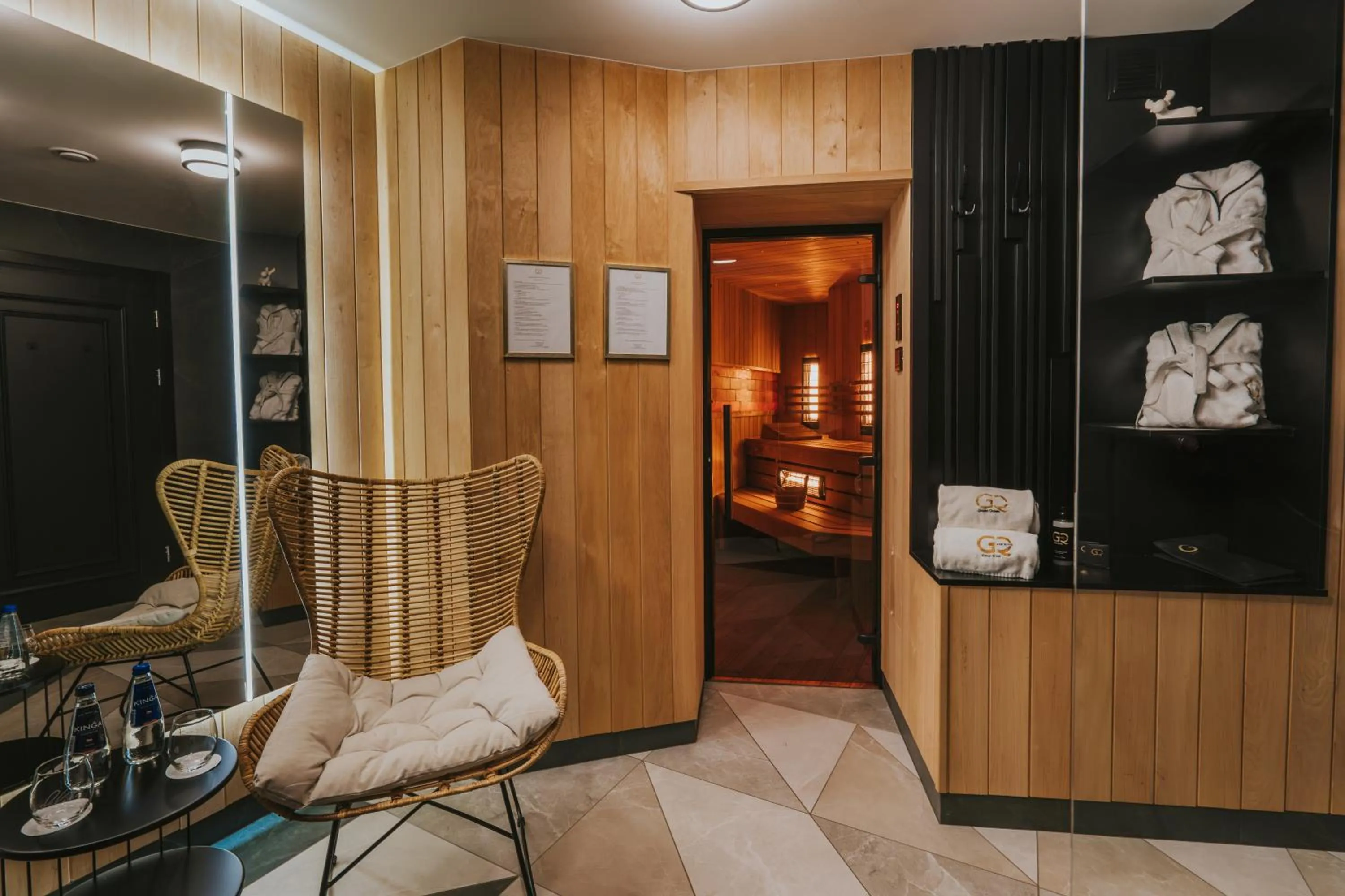 Sauna in Hotel Golden Queen