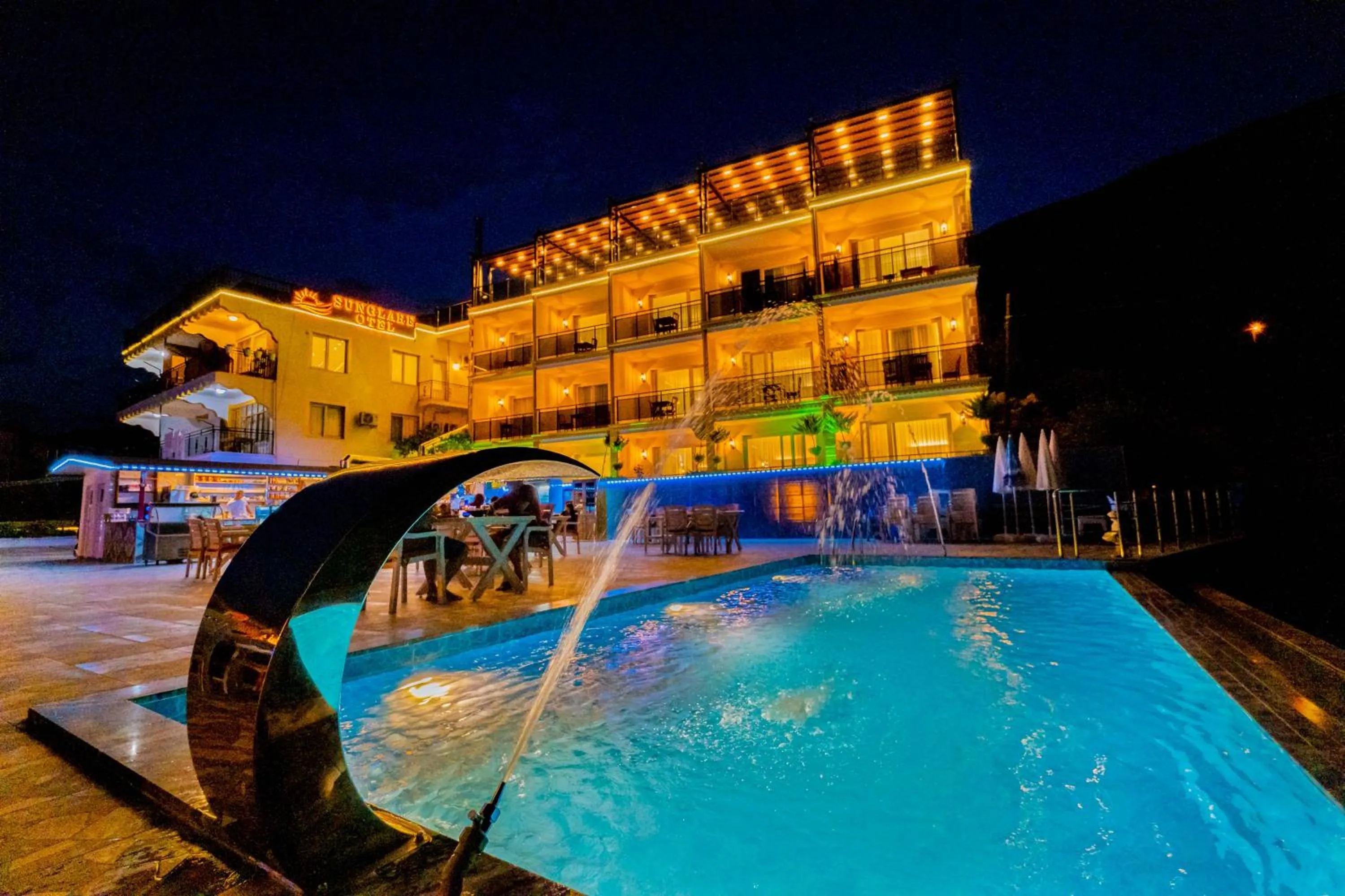 Property building in Kaş Sun Glare Hotel