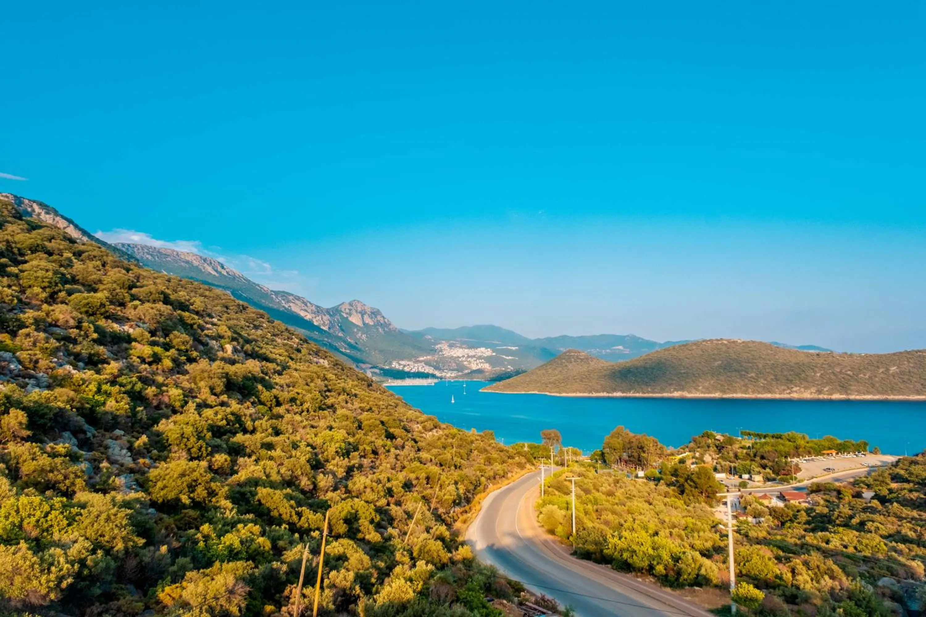 Sea view in Kaş Sun Glare Hotel