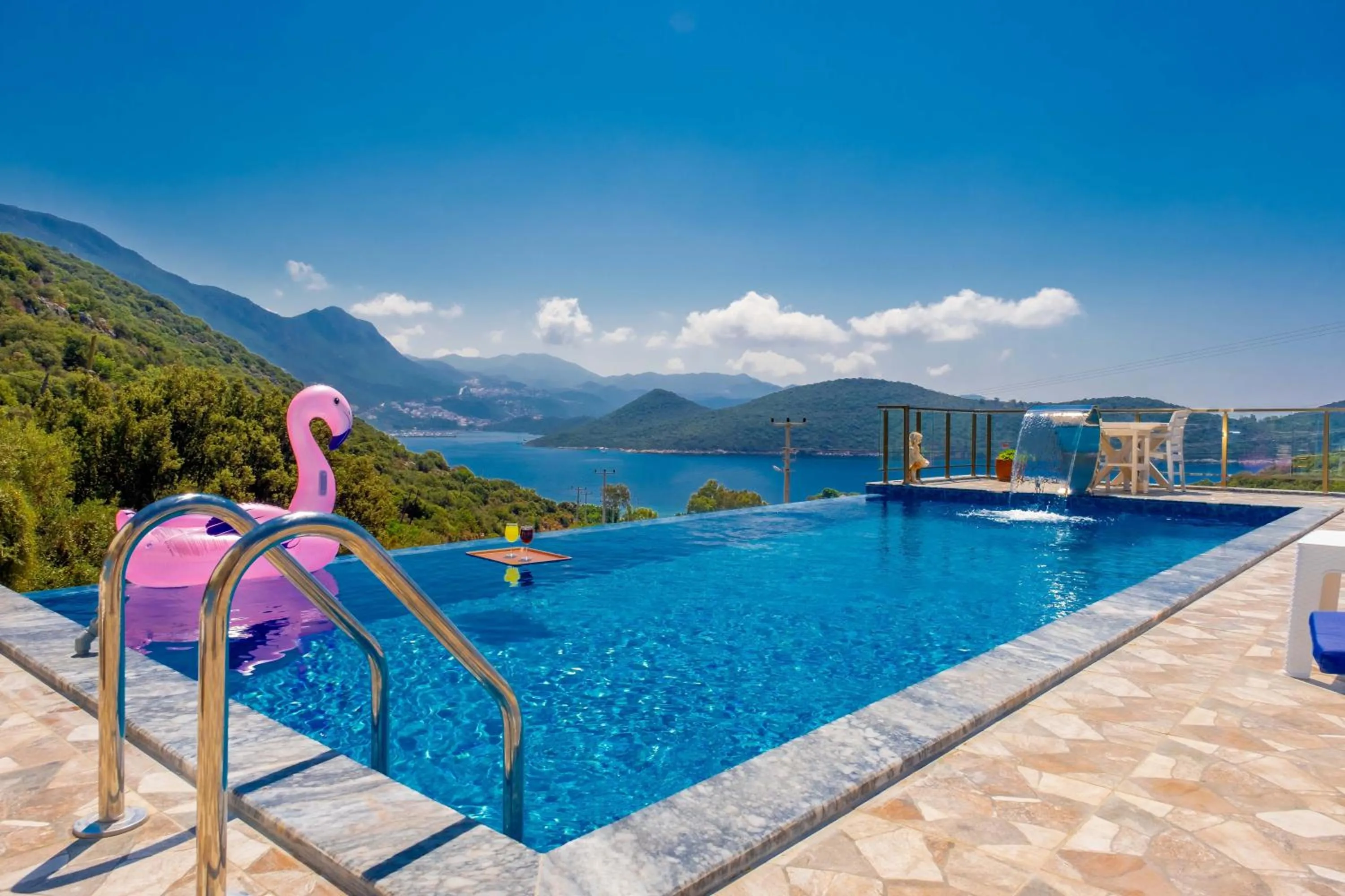 Swimming pool in Kaş Sun Glare Hotel