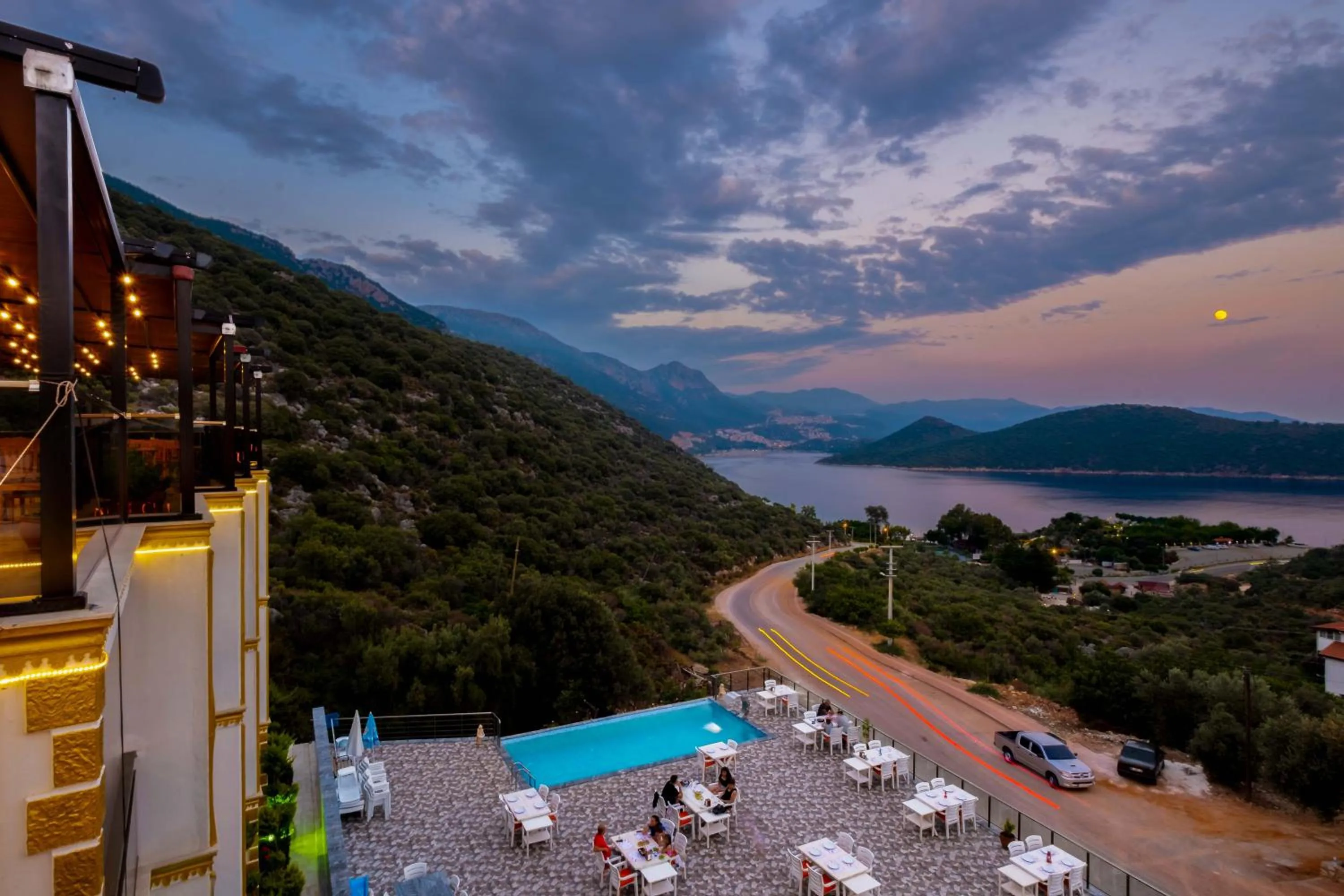 Balcony/Terrace in Kaş Sun Glare Hotel