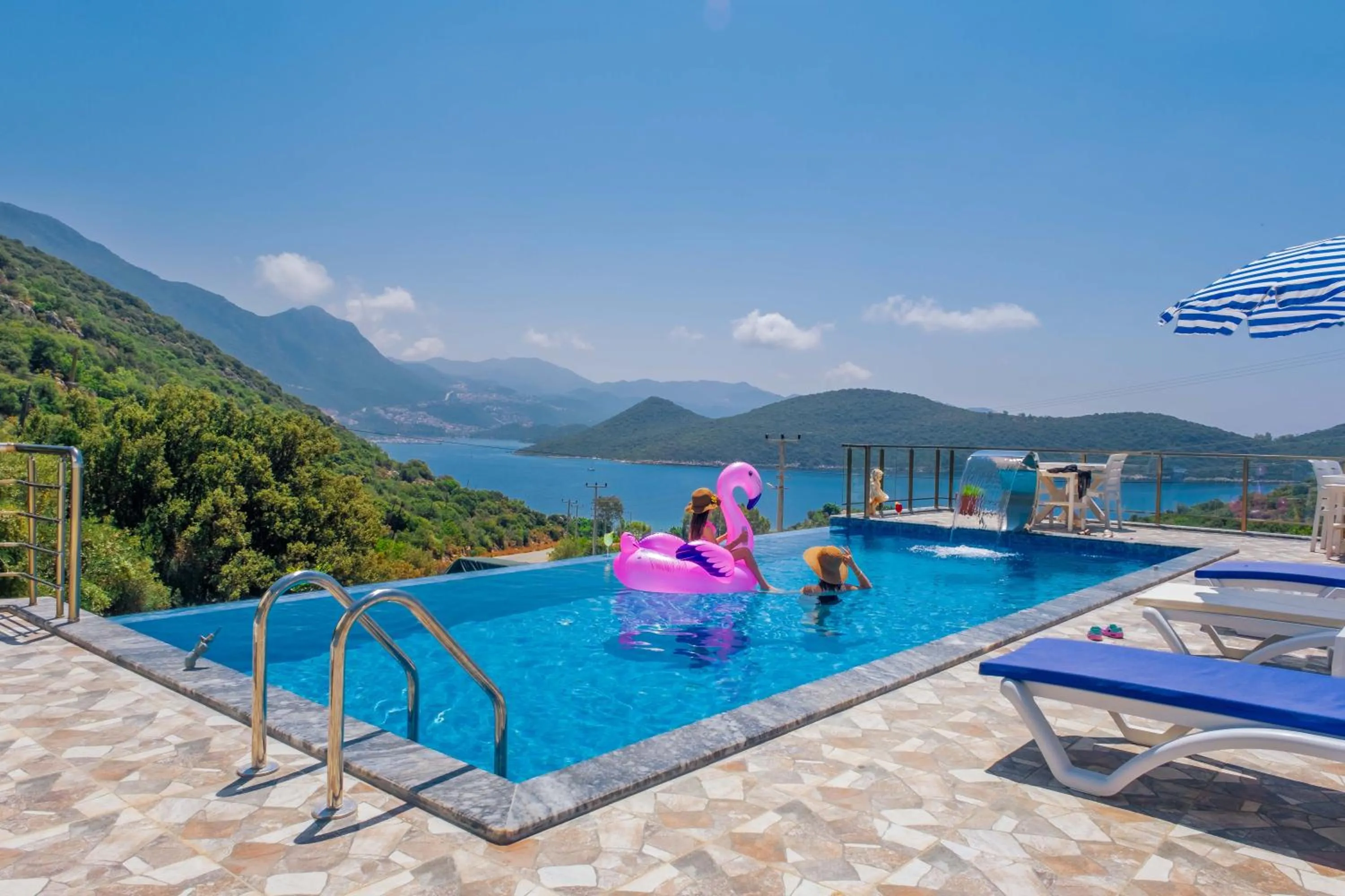 Swimming pool in Kaş Sun Glare Hotel