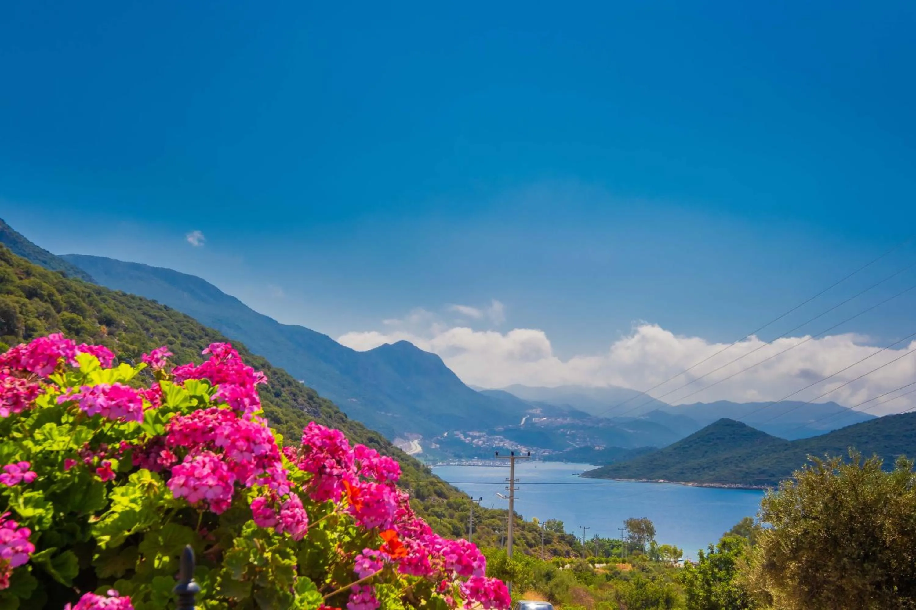Natural landscape in Kaş Sun Glare Hotel