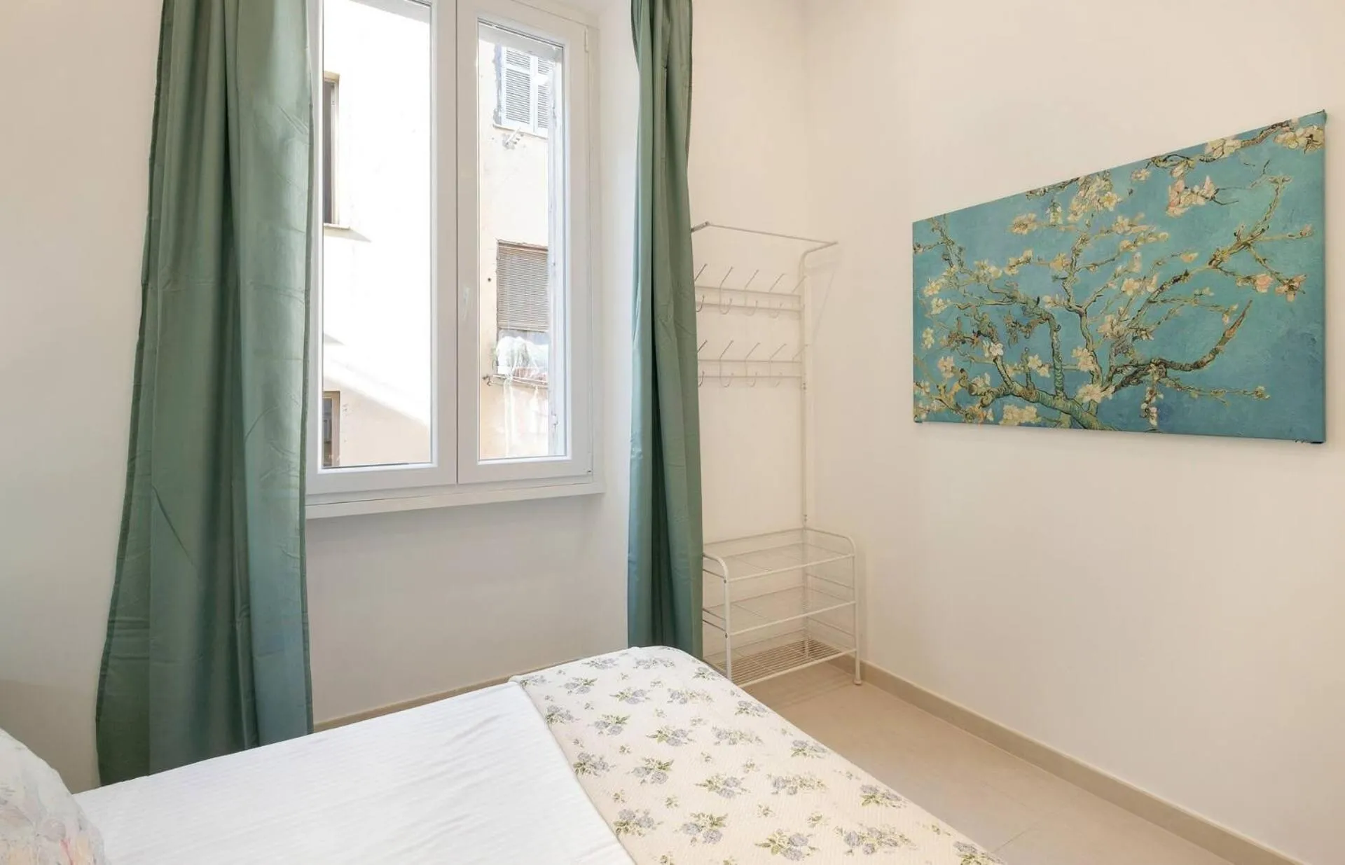 Bedroom, Bed in iFlat Lovely and Bright 2 bed flat near Termini