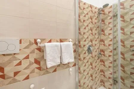Bathroom in iFlat Lovely and Bright 2 bed flat near Termini