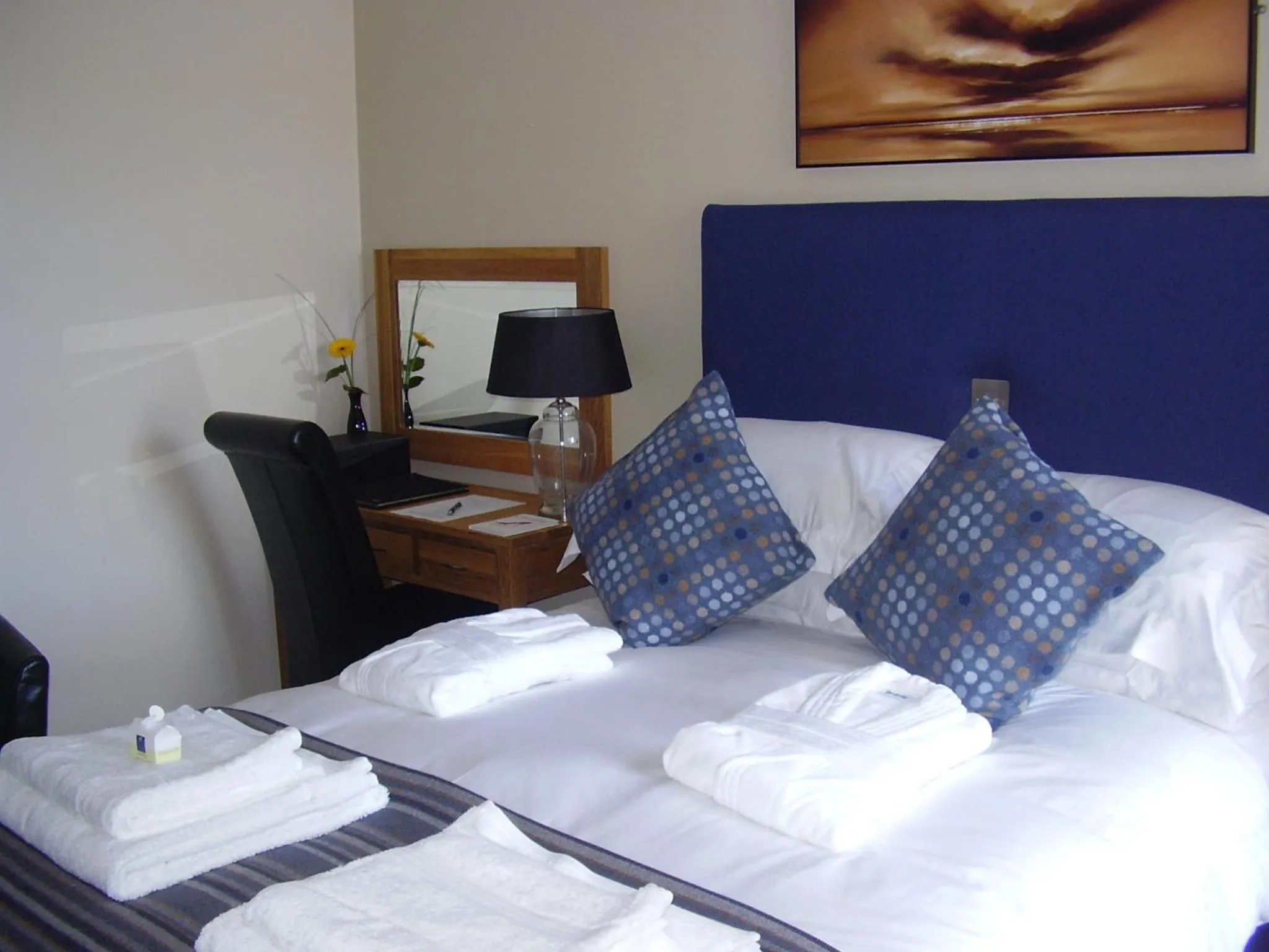 Bedroom, Bed in Langtrys