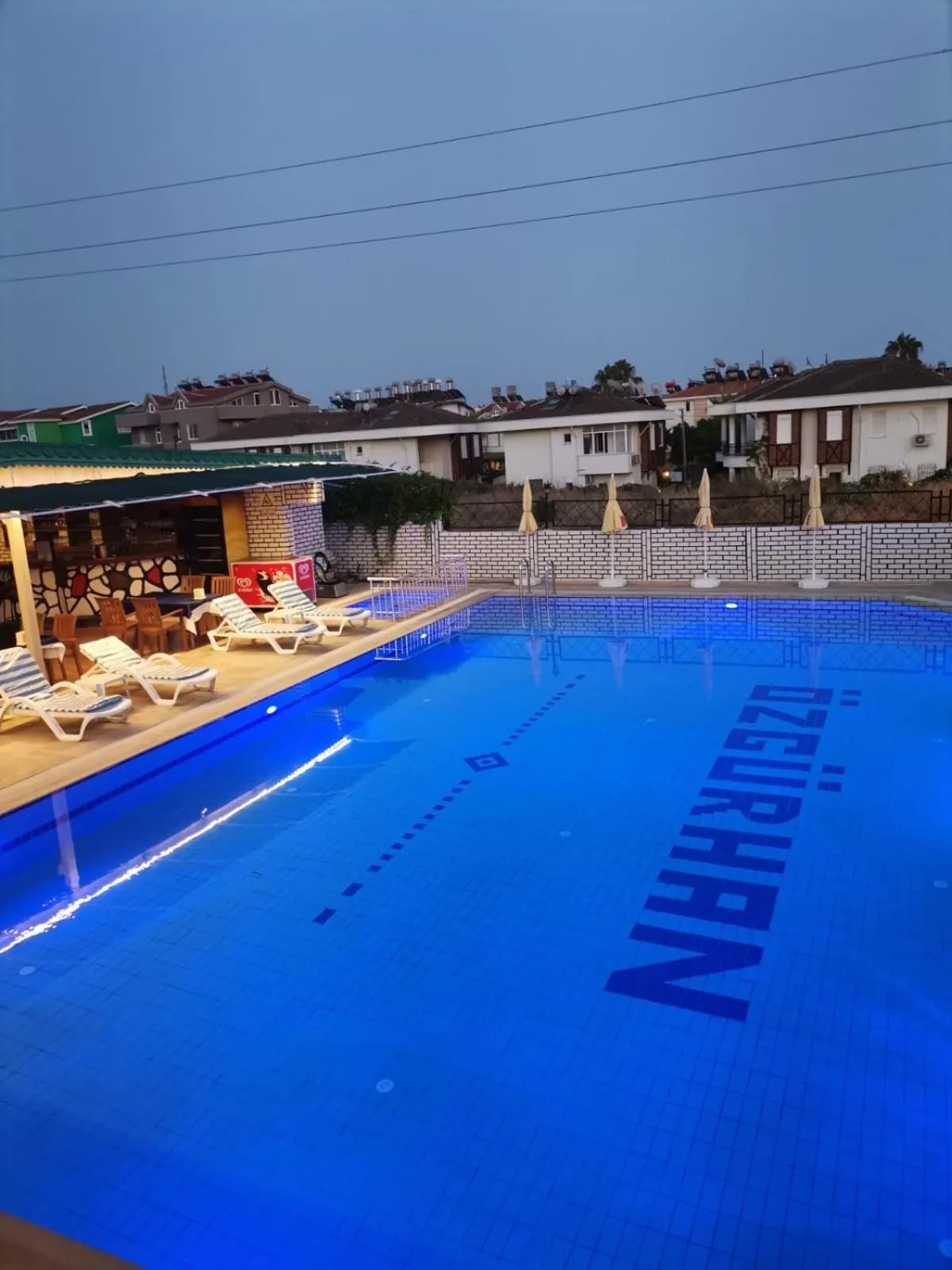 Pool view in Side Özgürhan Hotel