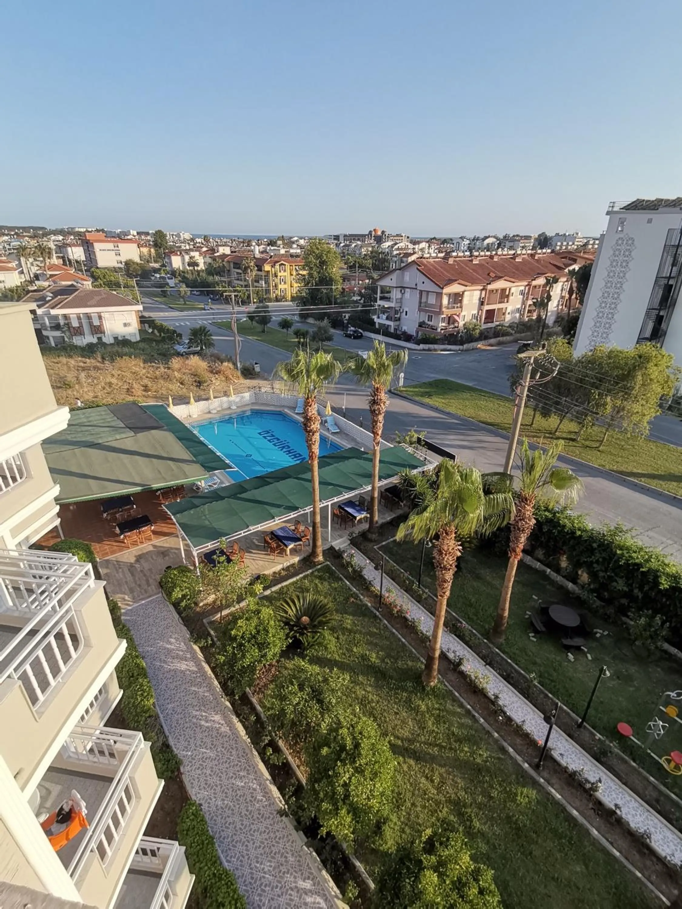 Bird's eye view in Side Özgürhan Hotel