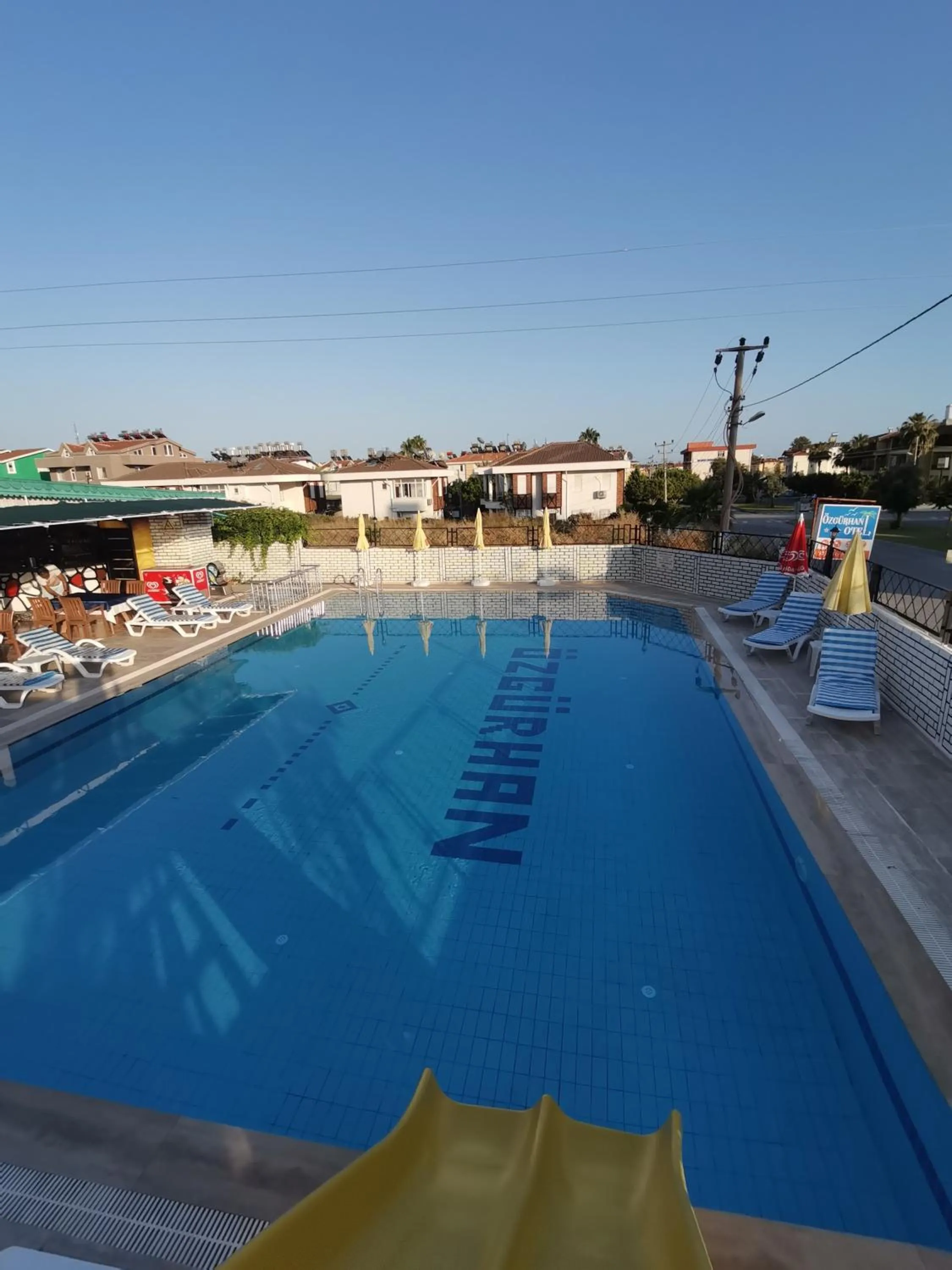 Pool view in Side Özgürhan Hotel