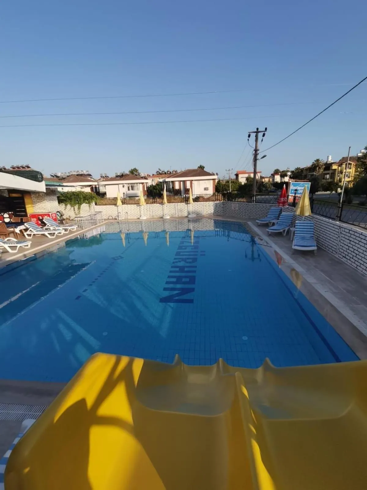 Pool view in Side Özgürhan Hotel